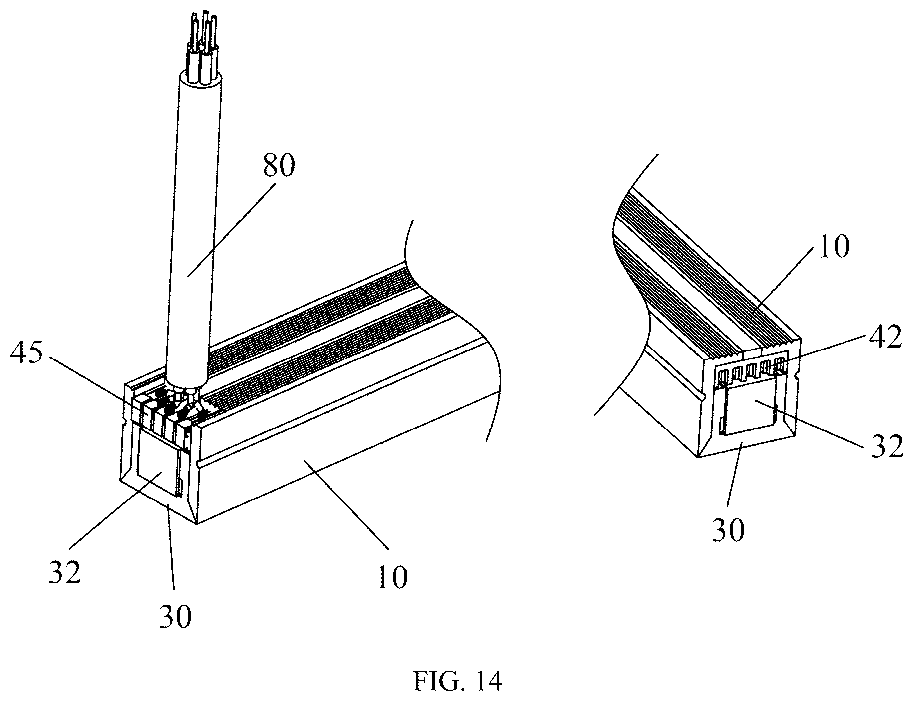 Patent US12422112 Figure 14 – Multi-angle bendable neon light and processing method therefor