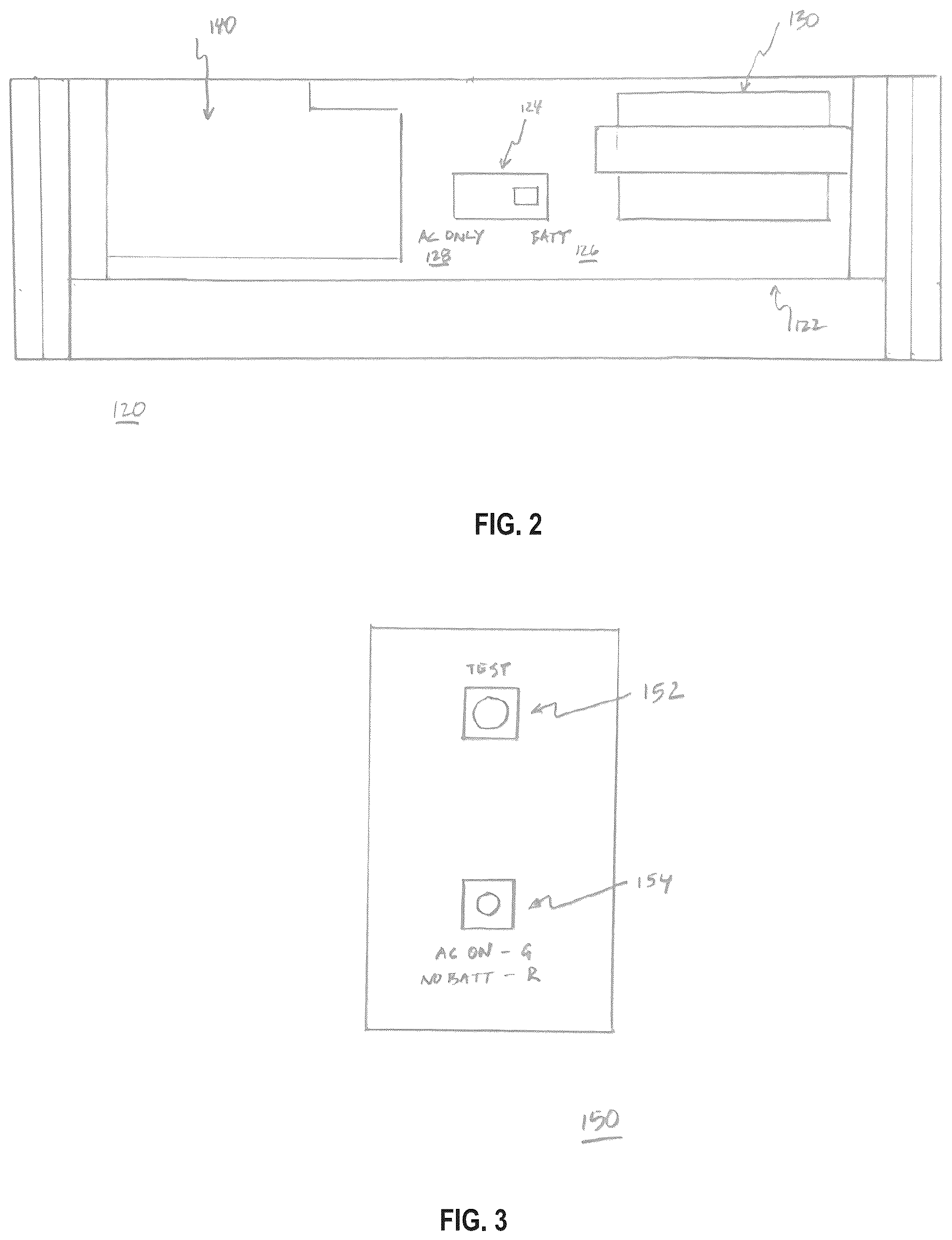 Patent US12422115 Figure 2 – Lighting device with battery backup