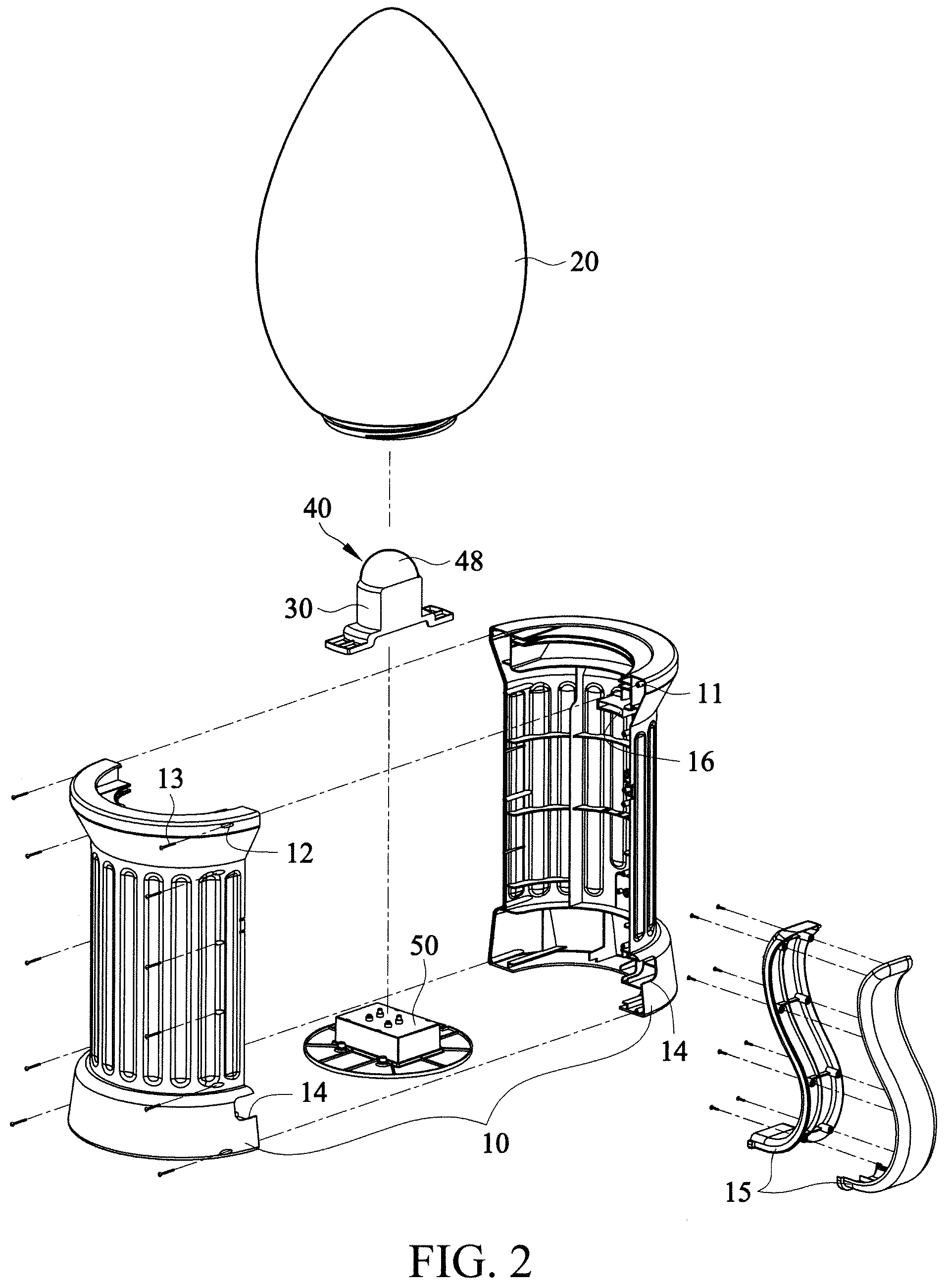 Patent US12422117 Figure 2 – Light-emitting device