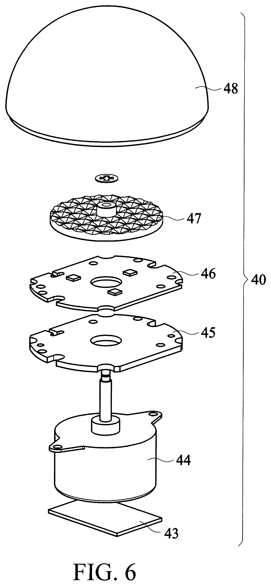 Patent US12422117 Figure 6 – Light-emitting device