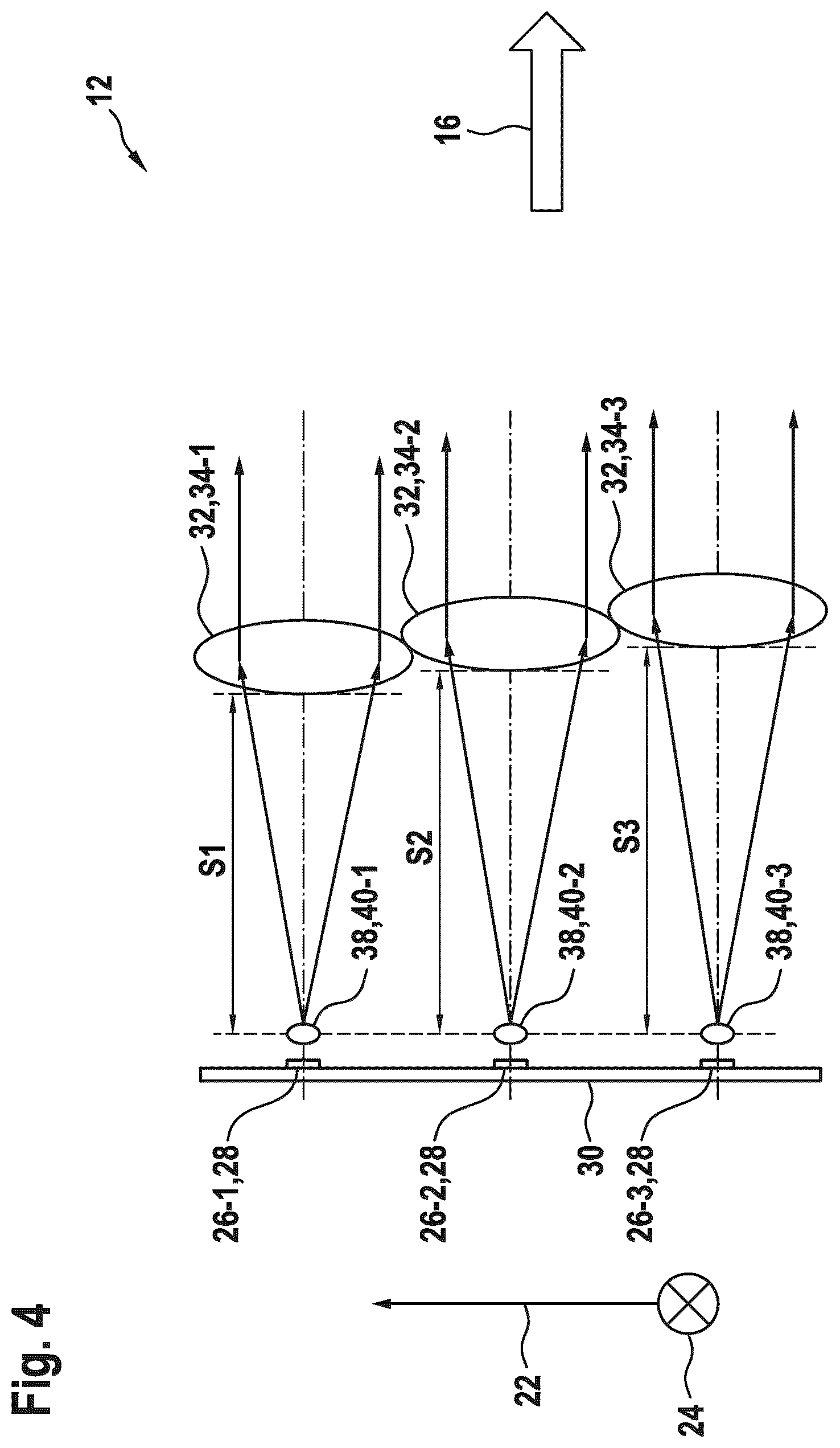 Patent US12422120 Figure 4 – Light module for a motor vehicle headlight, and motor vehicle headlight comprising such a light module