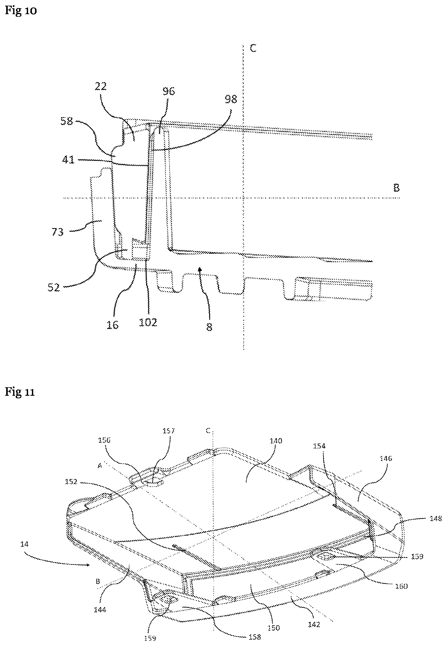 Patent US12422121 Figure 7 – Optical element and light module of a motor vehicle equipped with such an optical element
