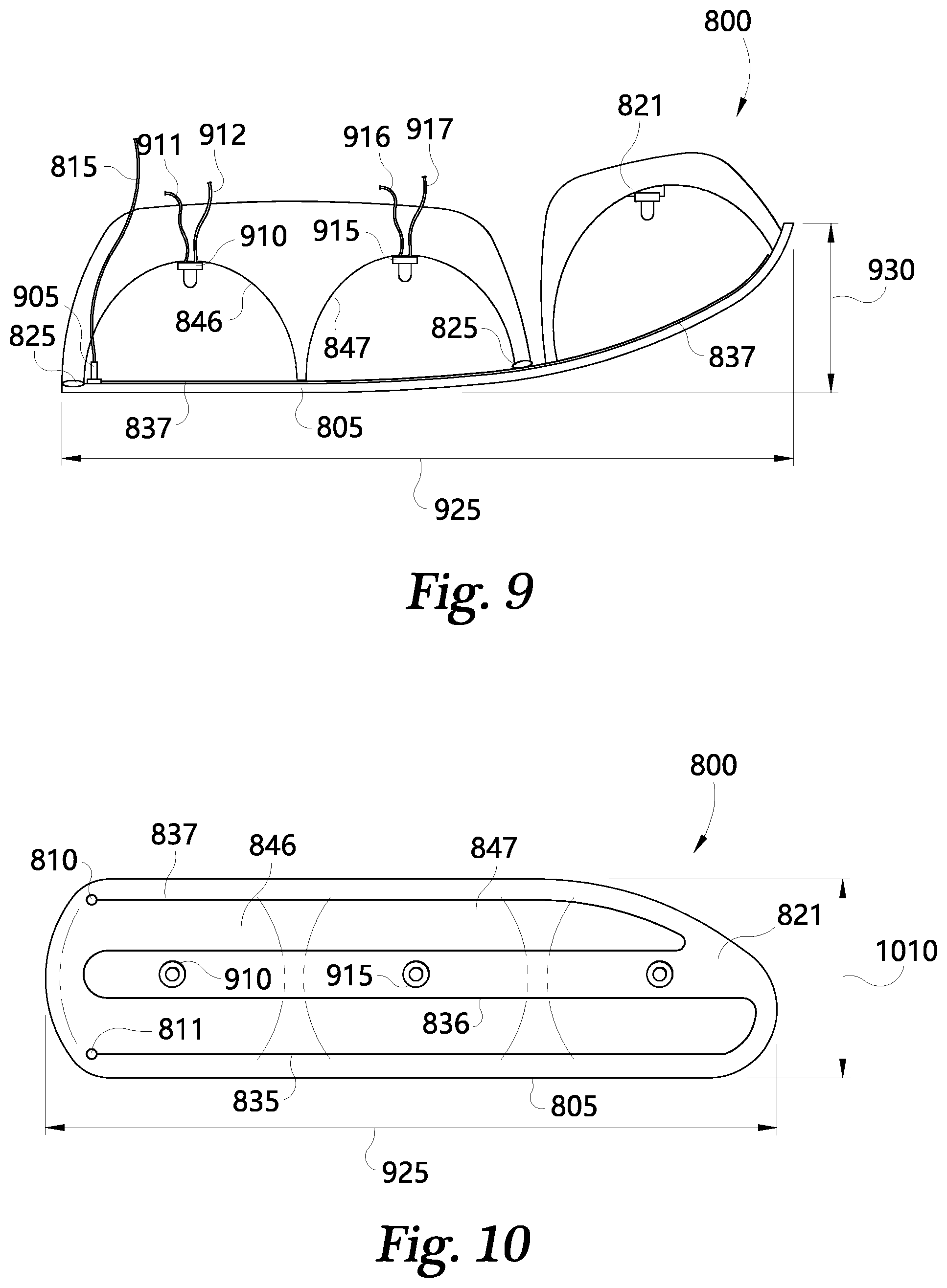 Patent US12422122 Figure 6 – Deicing system for an automotive lamp
