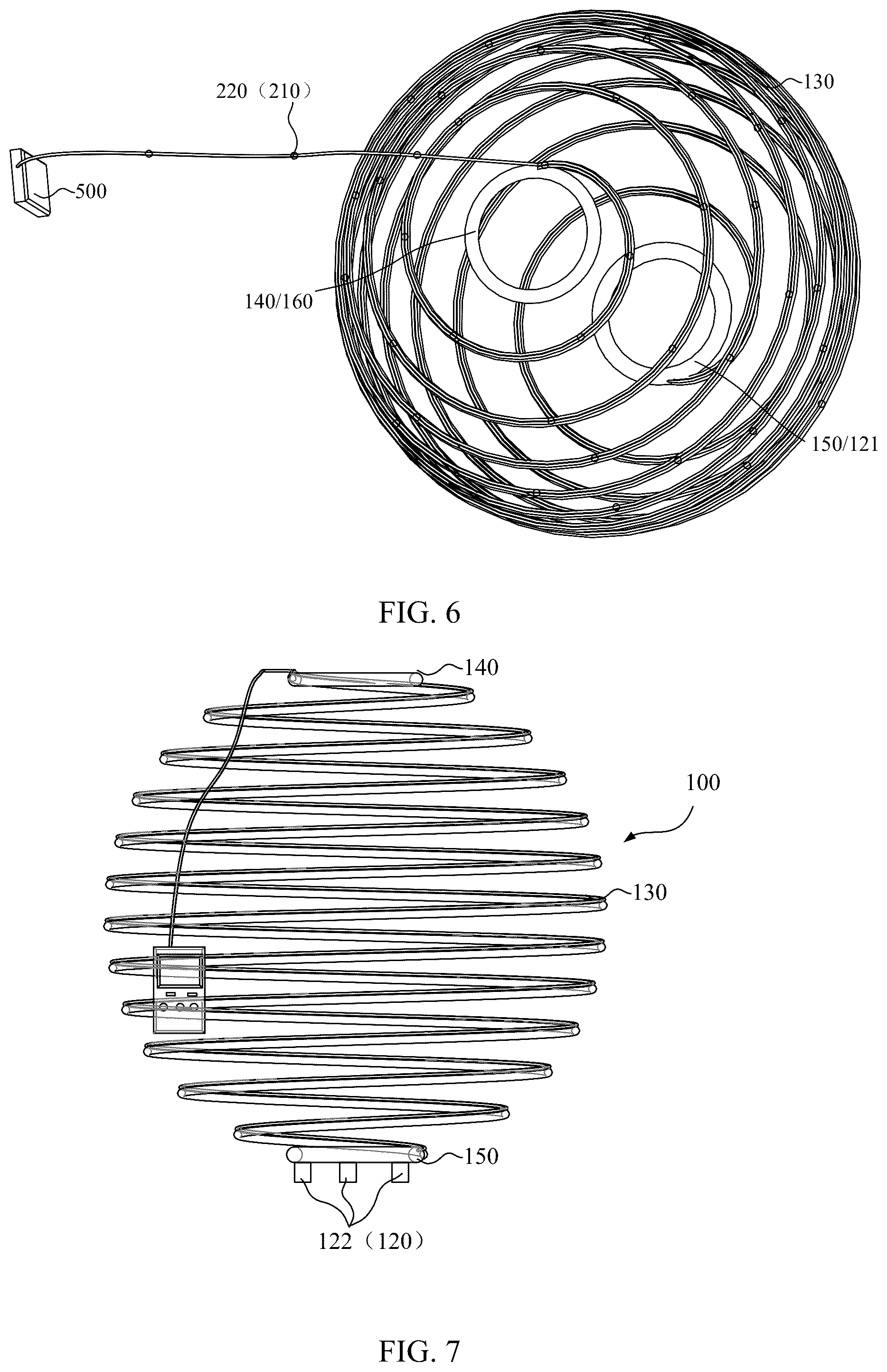 Patent US12422123 Figure 6 – Lantern-shaped decorative lamp and lighting device