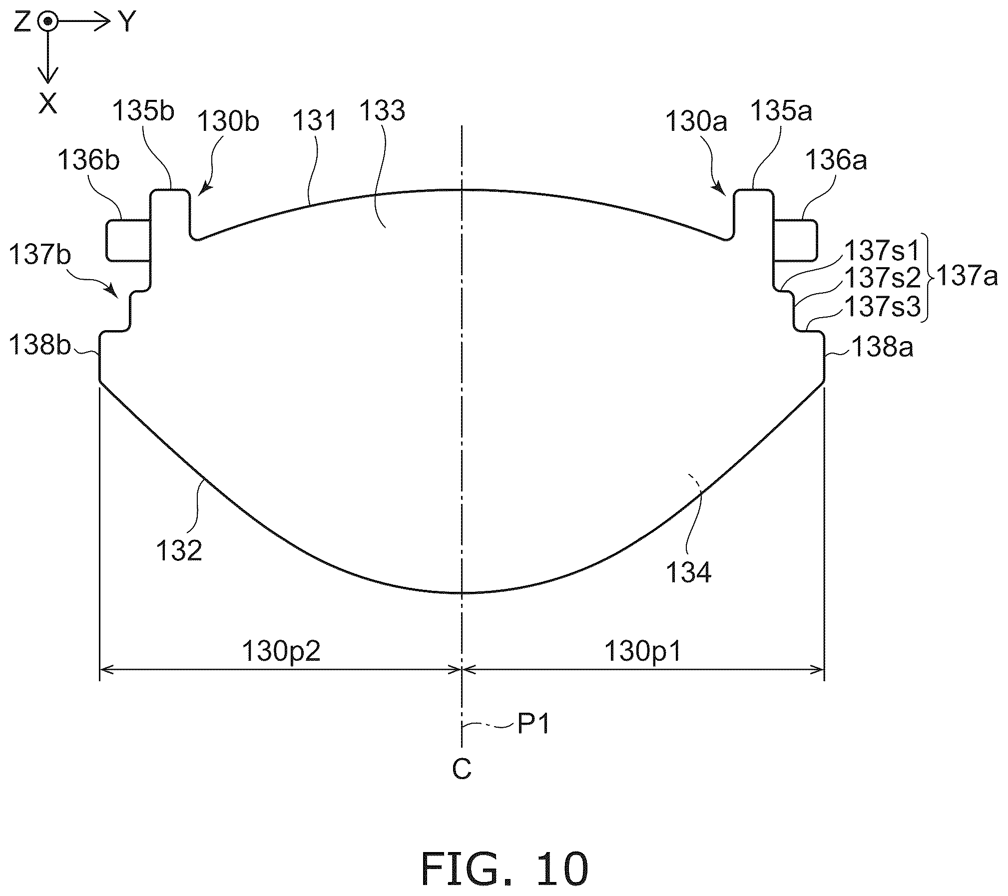 Patent US12422127 Figure 10 – Lighting module and lighting device