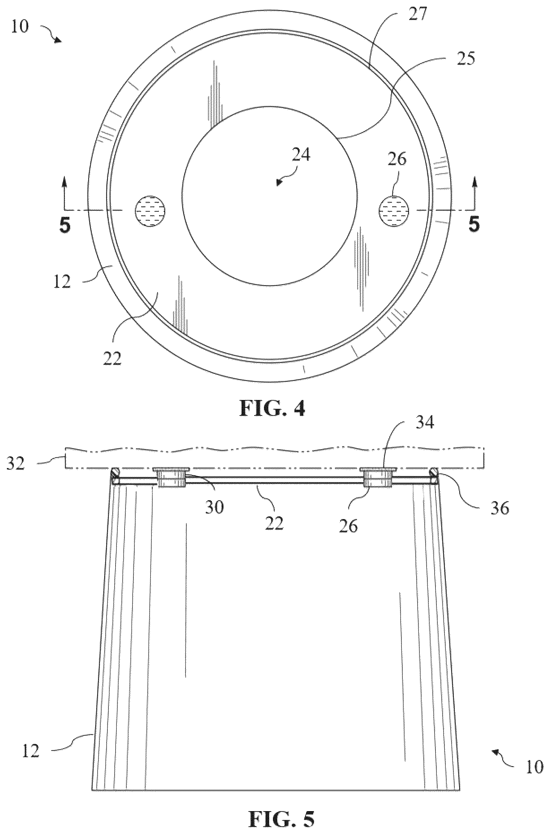Patent US12422128 Figure 4 – Decorative assembly for a light fixture