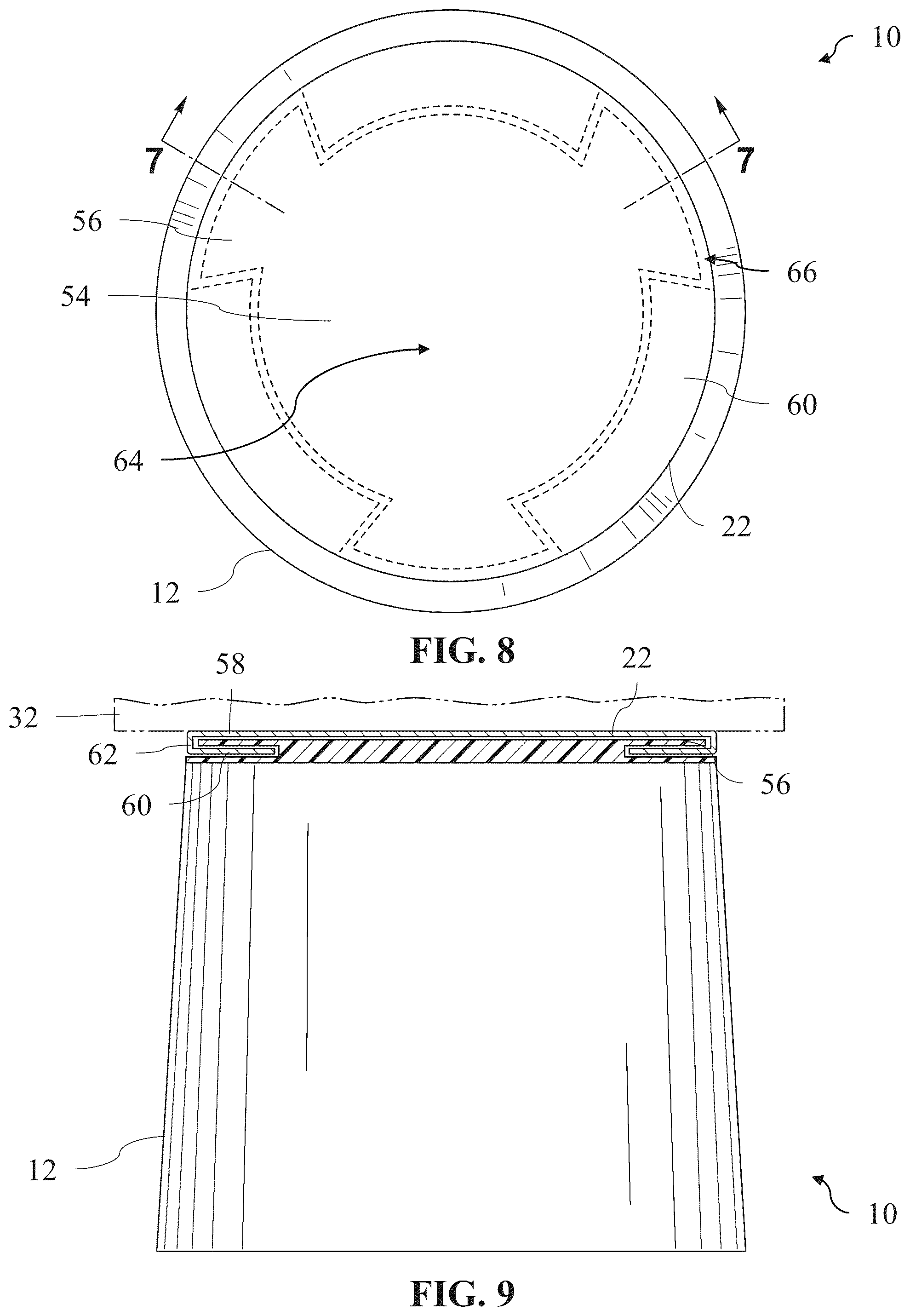 Patent US12422128 Figure 6 – Decorative assembly for a light fixture