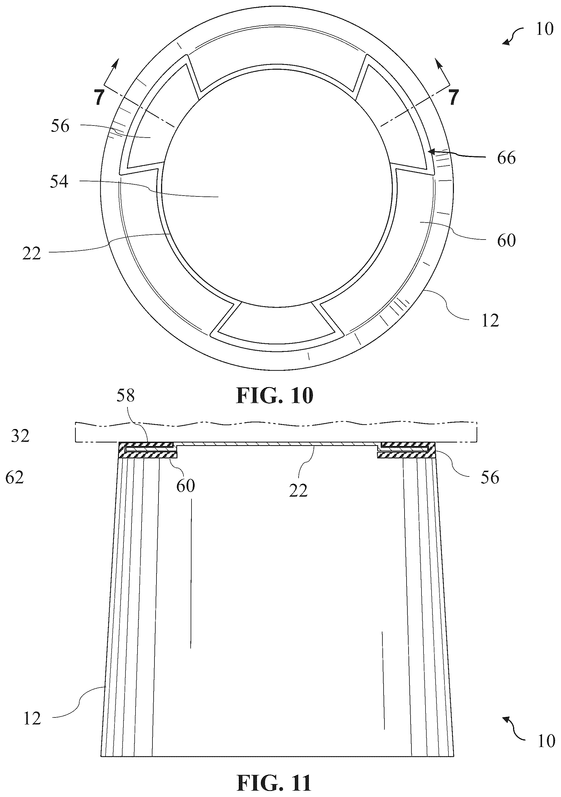Patent US12422128 Figure 7 – Decorative assembly for a light fixture