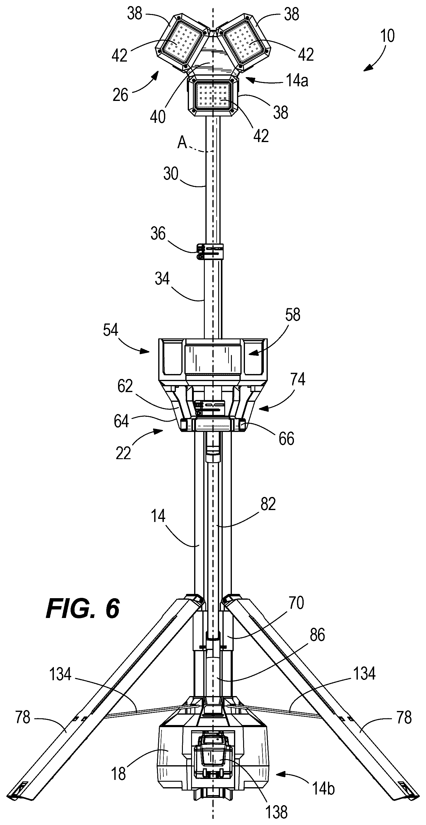 Patent US12422130 Figure 6 – Stand light
