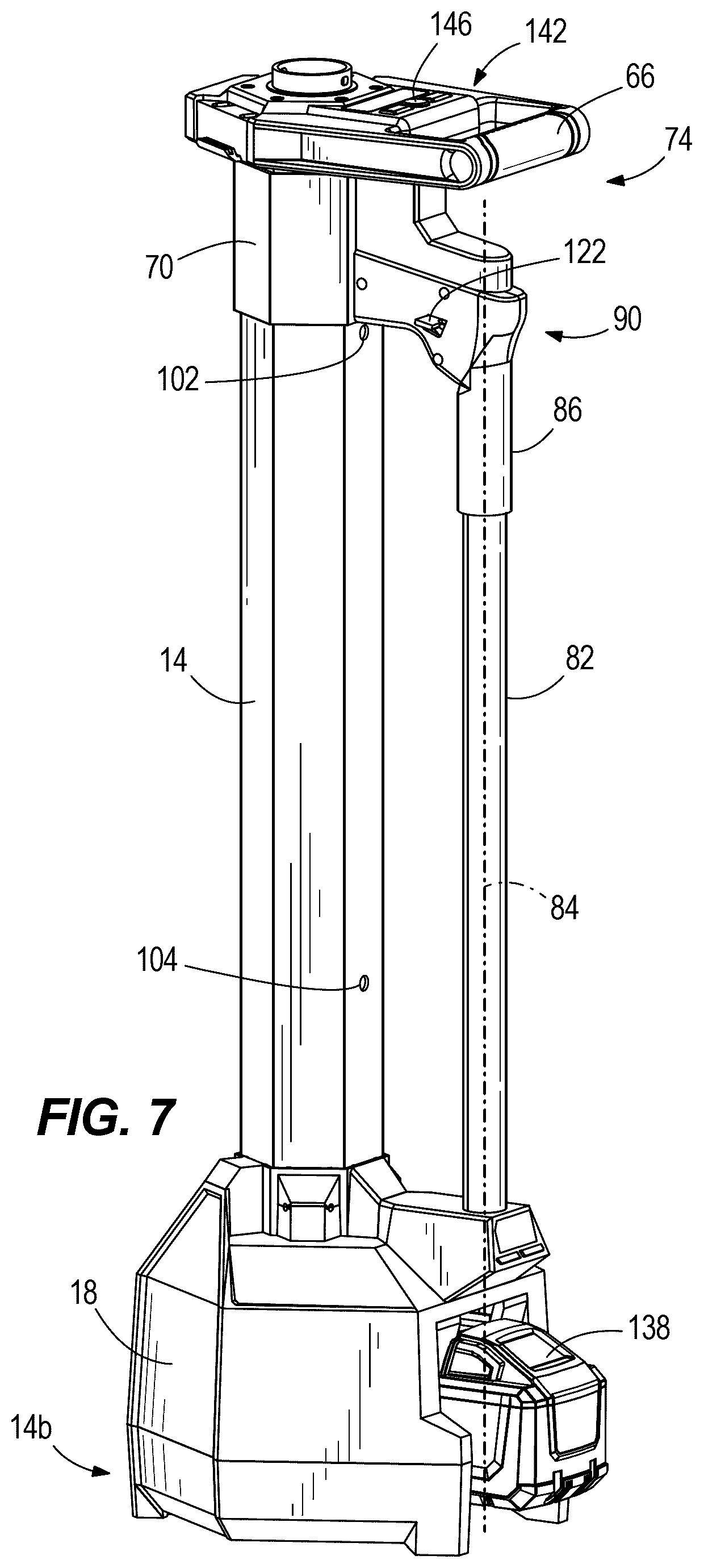 Patent US12422130 Figure 7 – Stand light