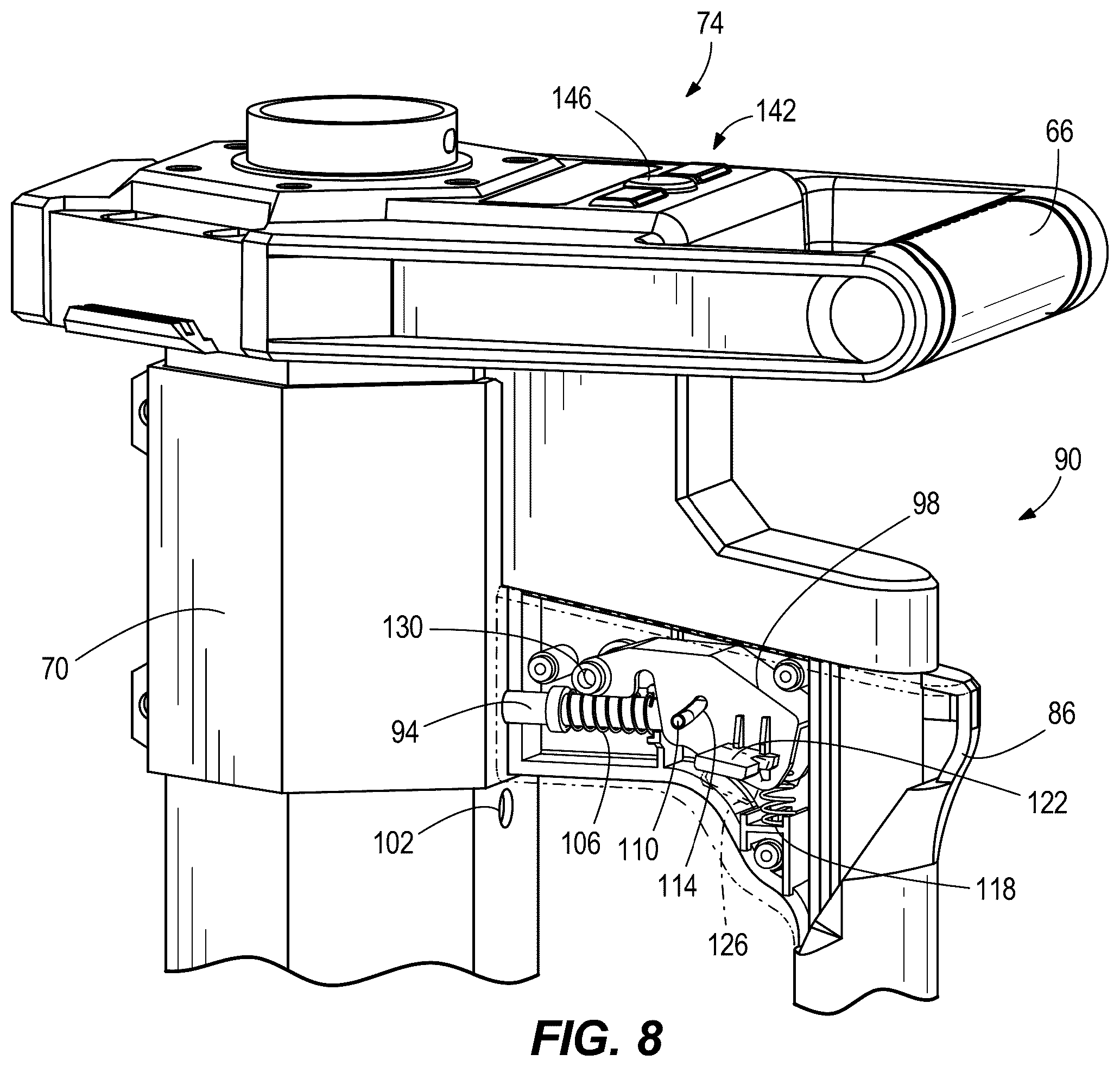 Patent US12422130 Figure 8 – Stand light