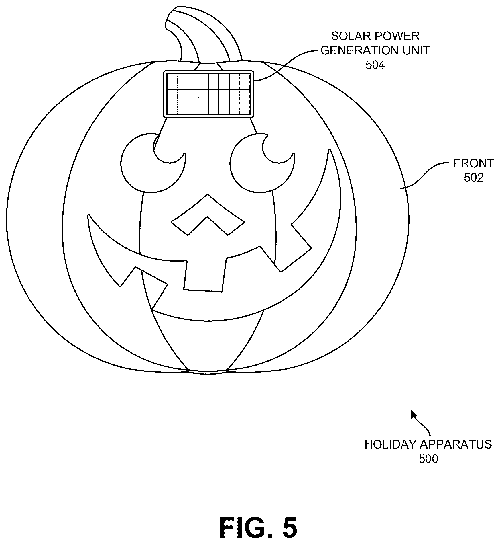 Patent US12422131 Figure 6 – Magnetically mounted decorative apparatus optimized to remain mounted on a metallic garage door and associated method of manufacture
