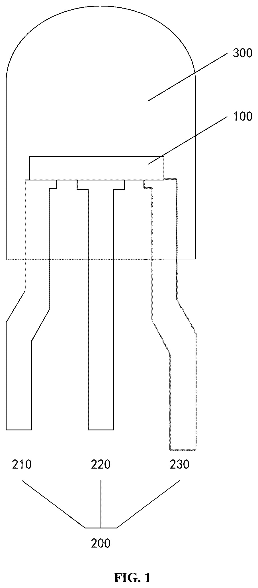 Patent US12422134 Figure 1 – Point-control lamp and lamp string