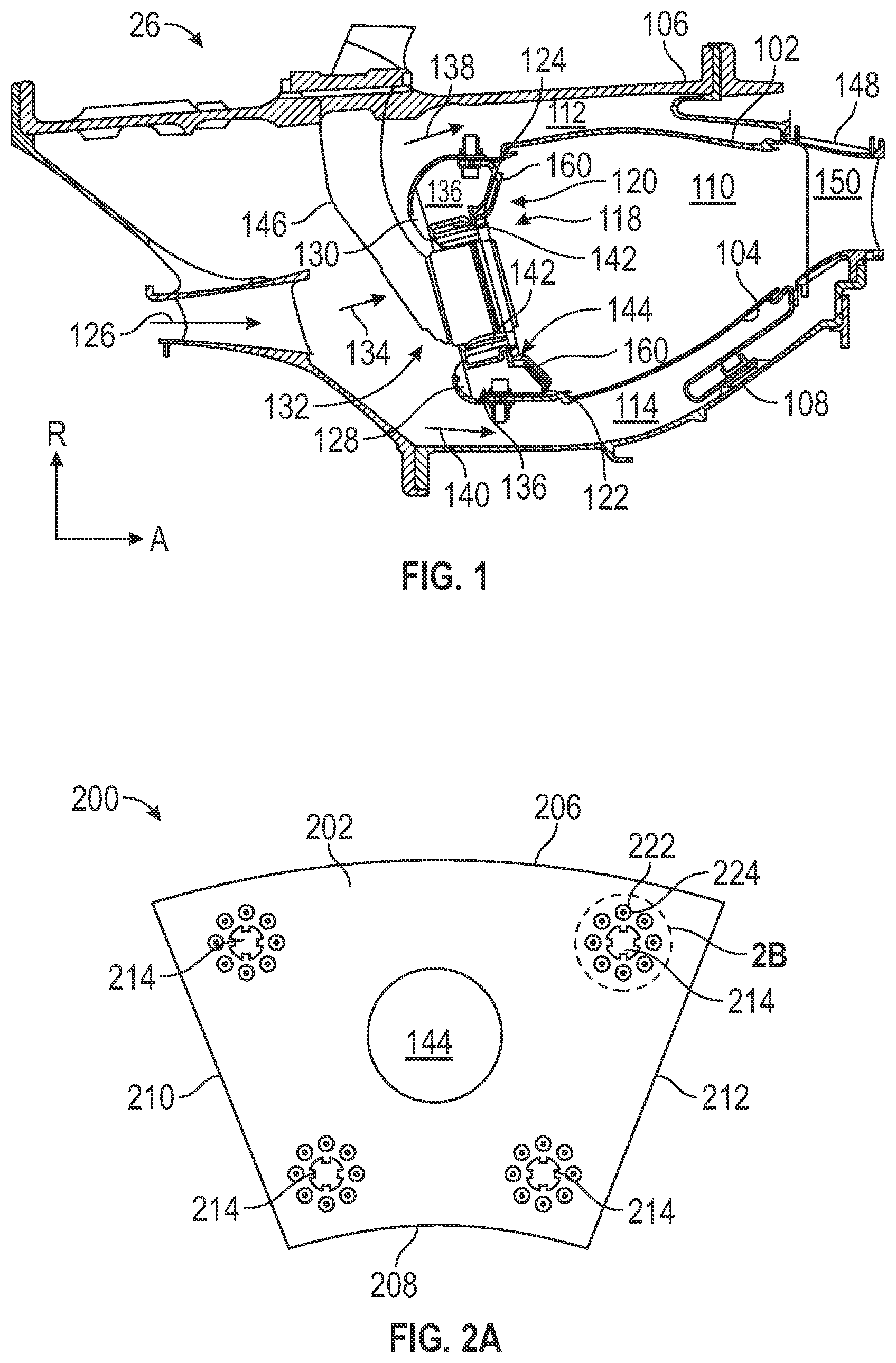 Patent US12422140 — Combustor deflector assembly — Figure 1