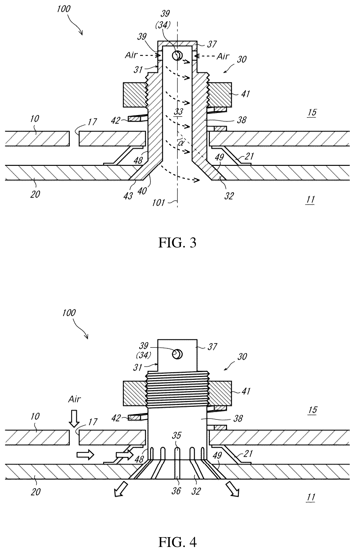 Patent US12422141 Figure 2 – Combustor of gas turbine including a fixture that attaches a liner to an outer wall having a cooling air passage