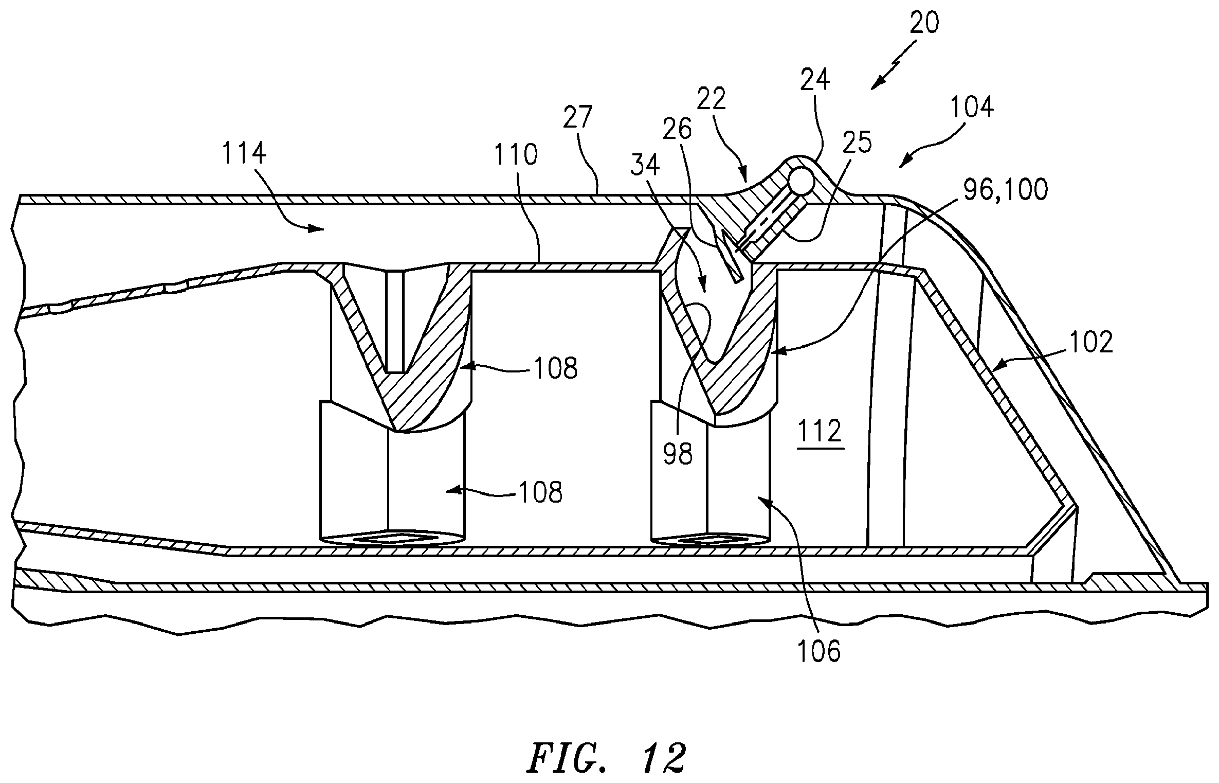 Patent US12422142 Figure 10 – Fuel injector assembly for a turbine engine