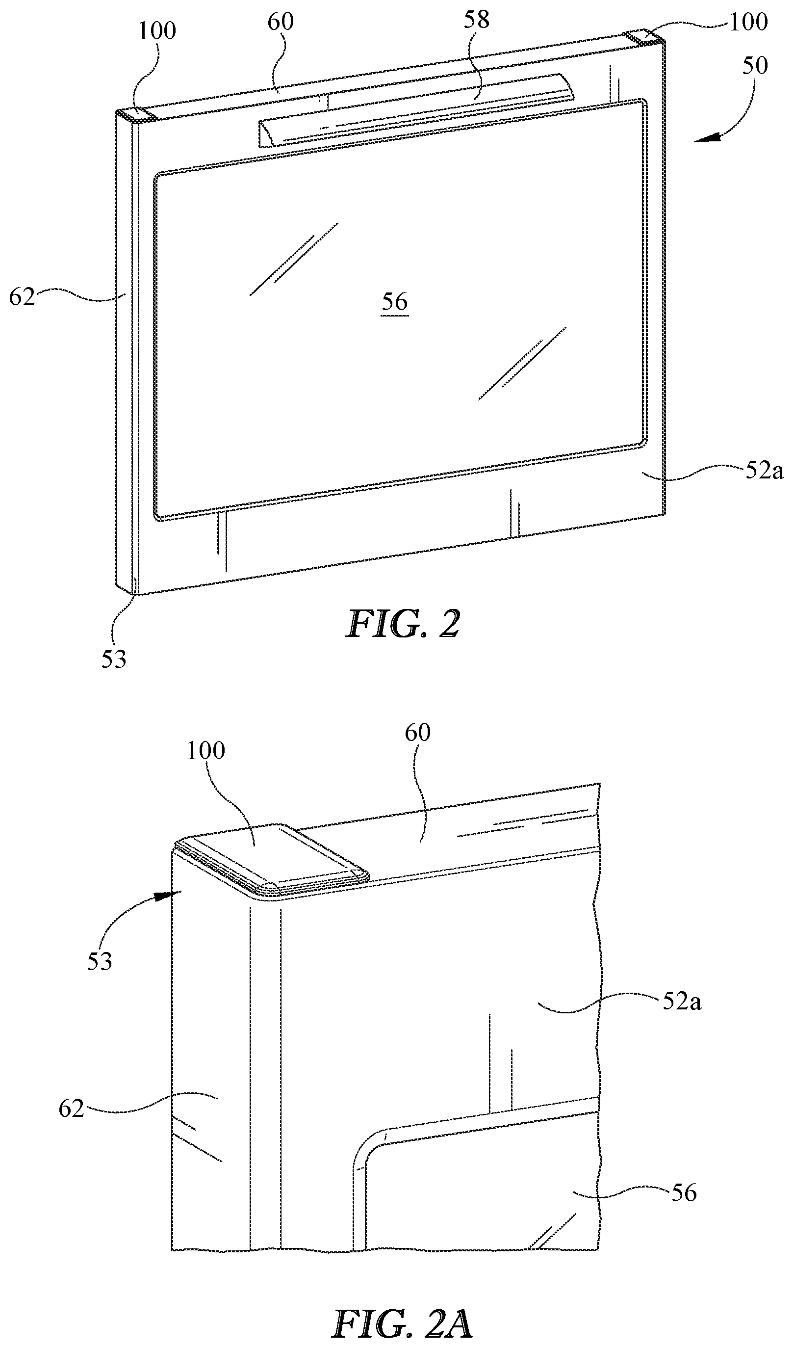Patent US12422145 Figure 2 – Appliance corner cap