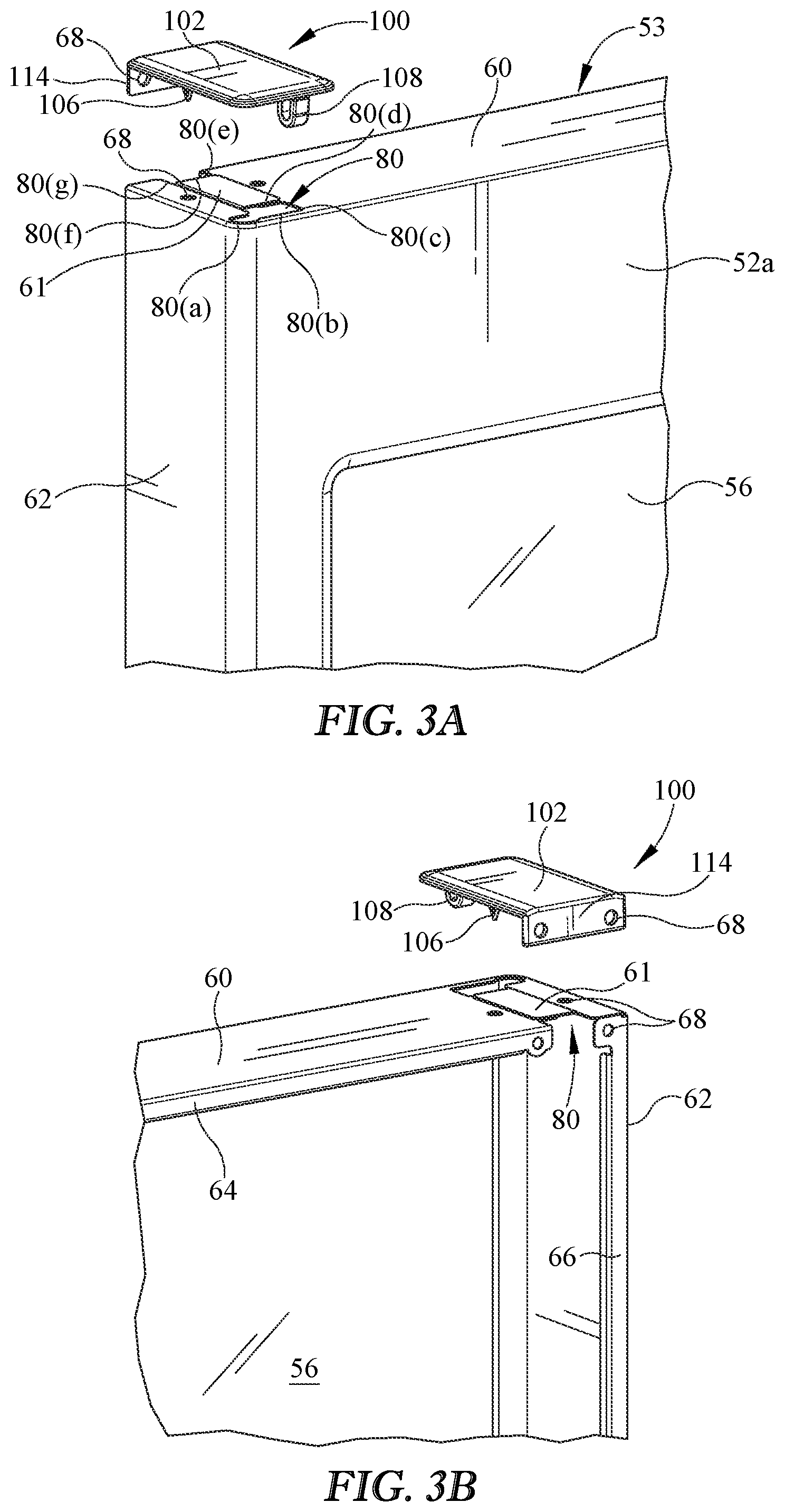 Patent US12422145 Figure 3 – Appliance corner cap