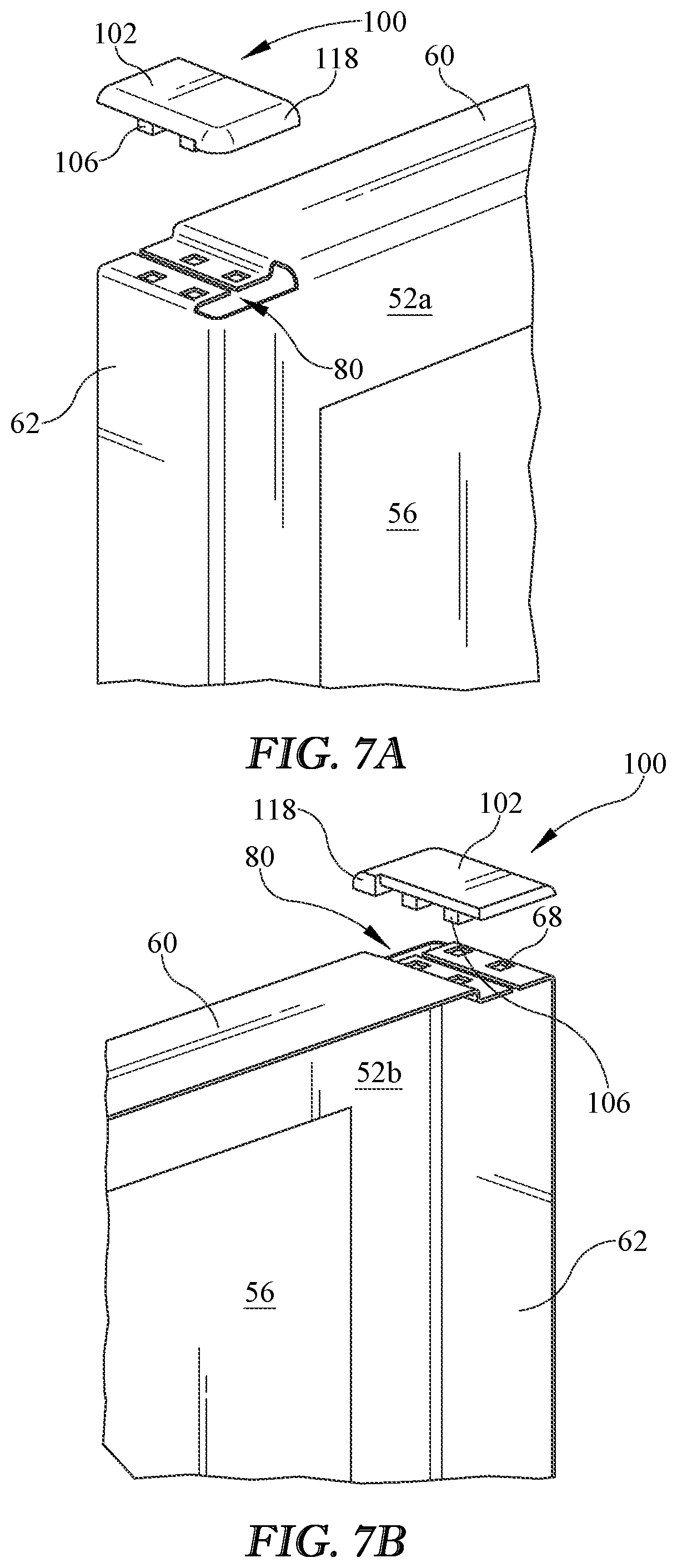 Patent US12422145 Figure 9 – Appliance corner cap