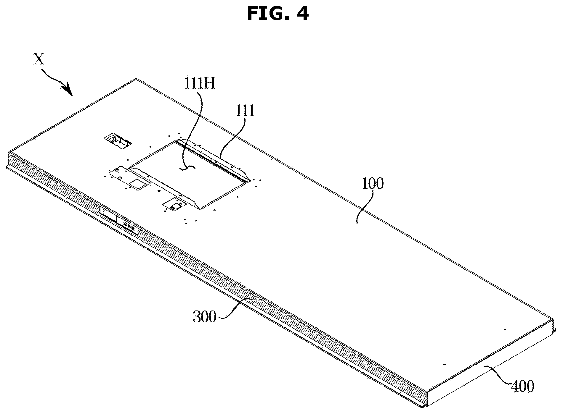 Patent US12422147 Figure 4 – Range hood