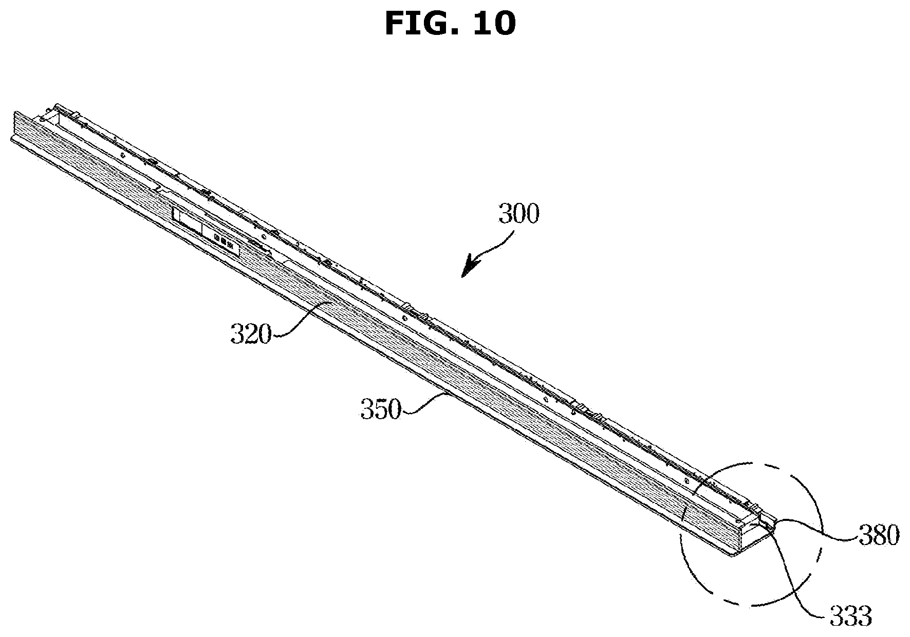 Patent US12422147 Figure 10 – Range hood
