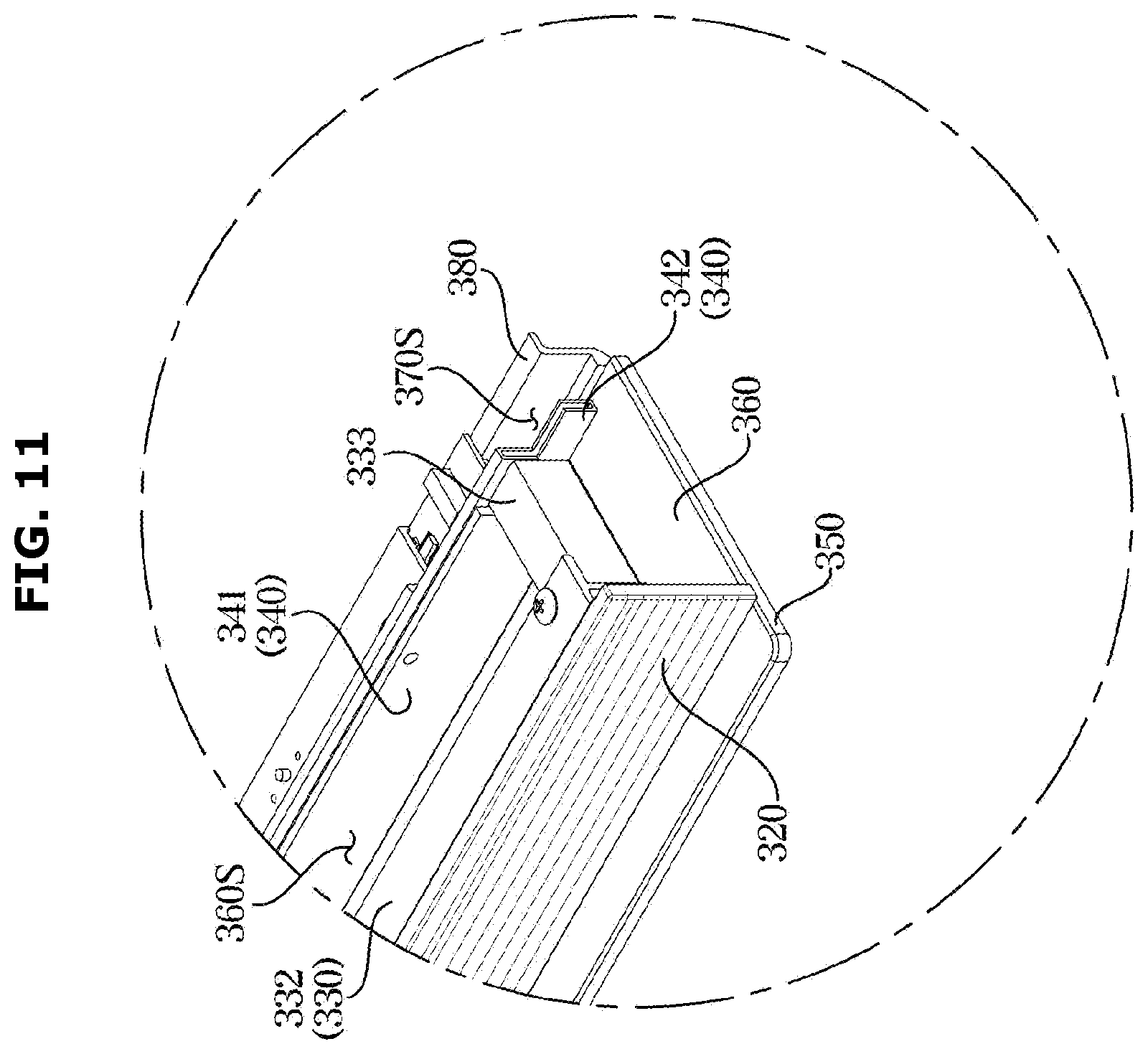 Patent US12422147 Figure 11 – Range hood