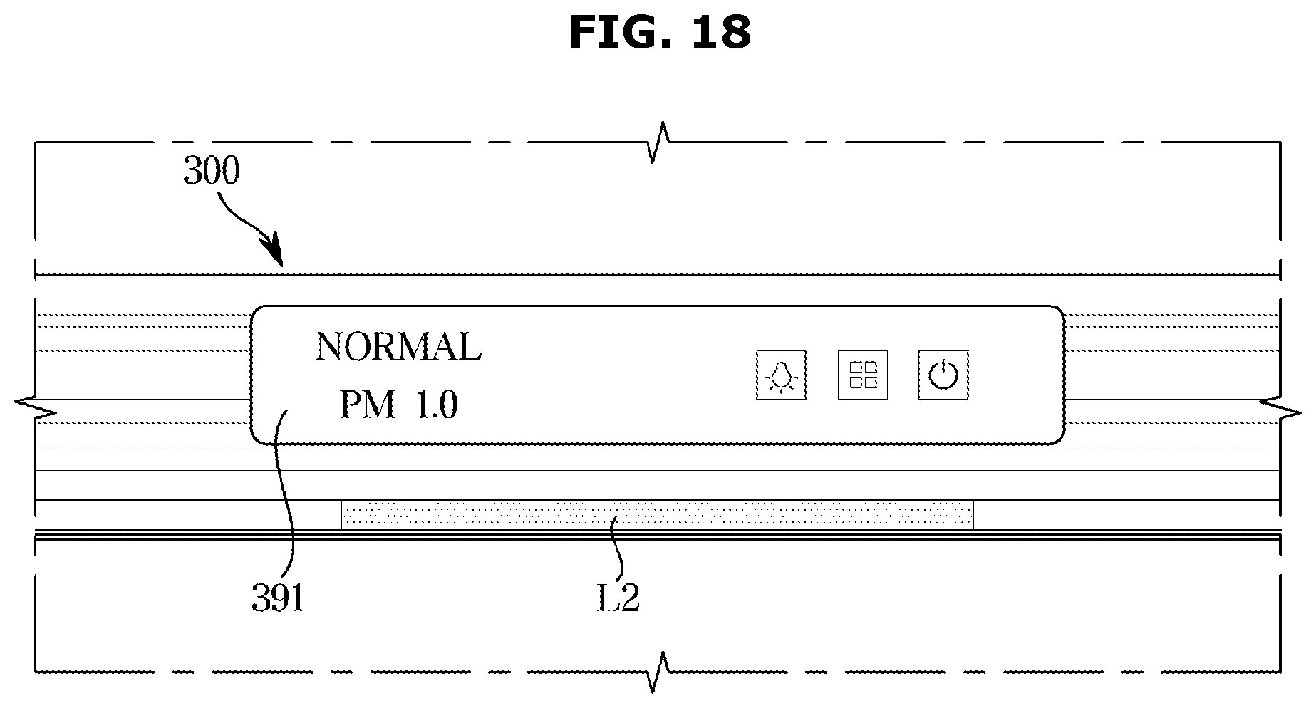 Patent US12422147 Figure 18 – Range hood