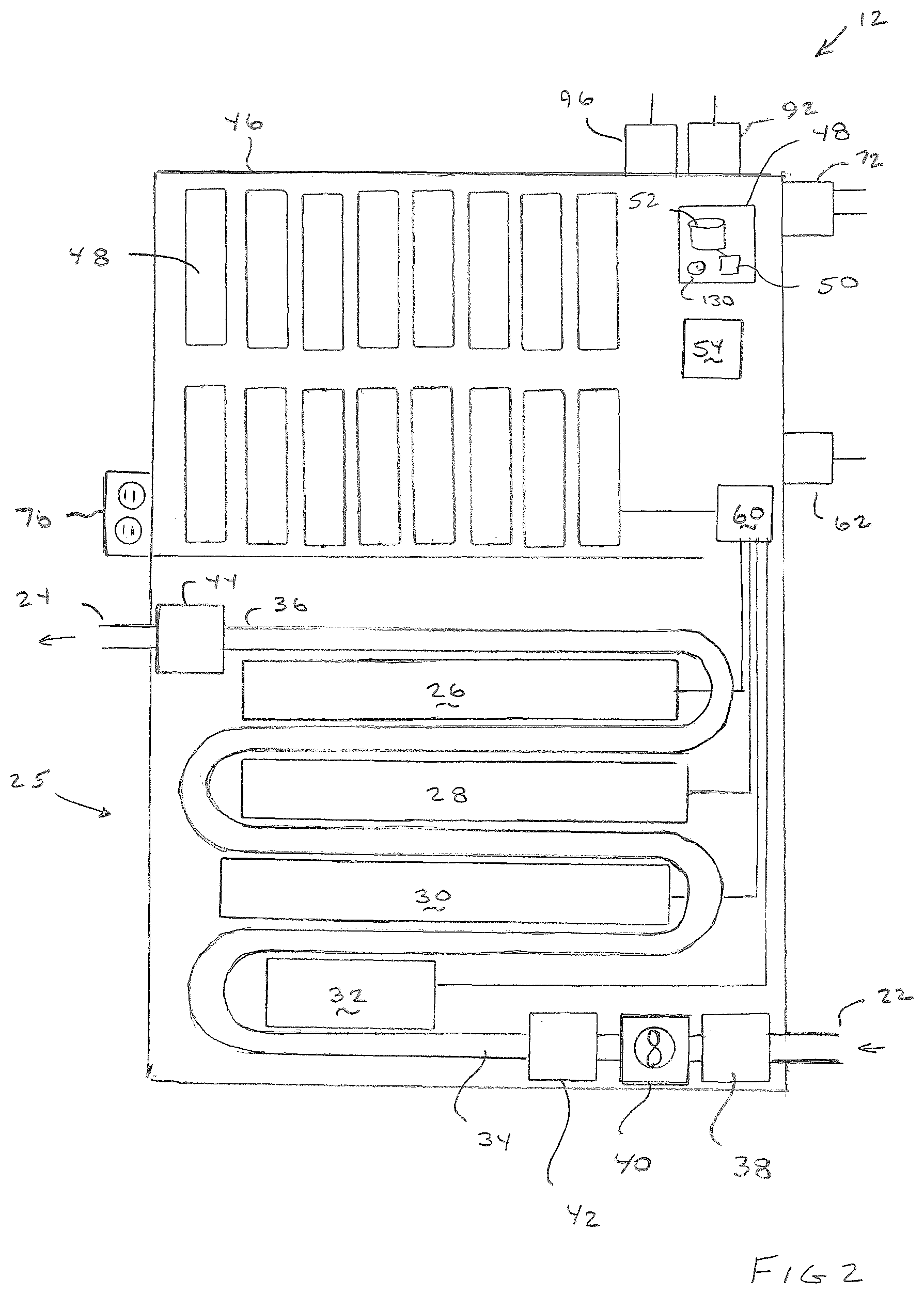 Patent US12422148 Figure 2 – Water heater system