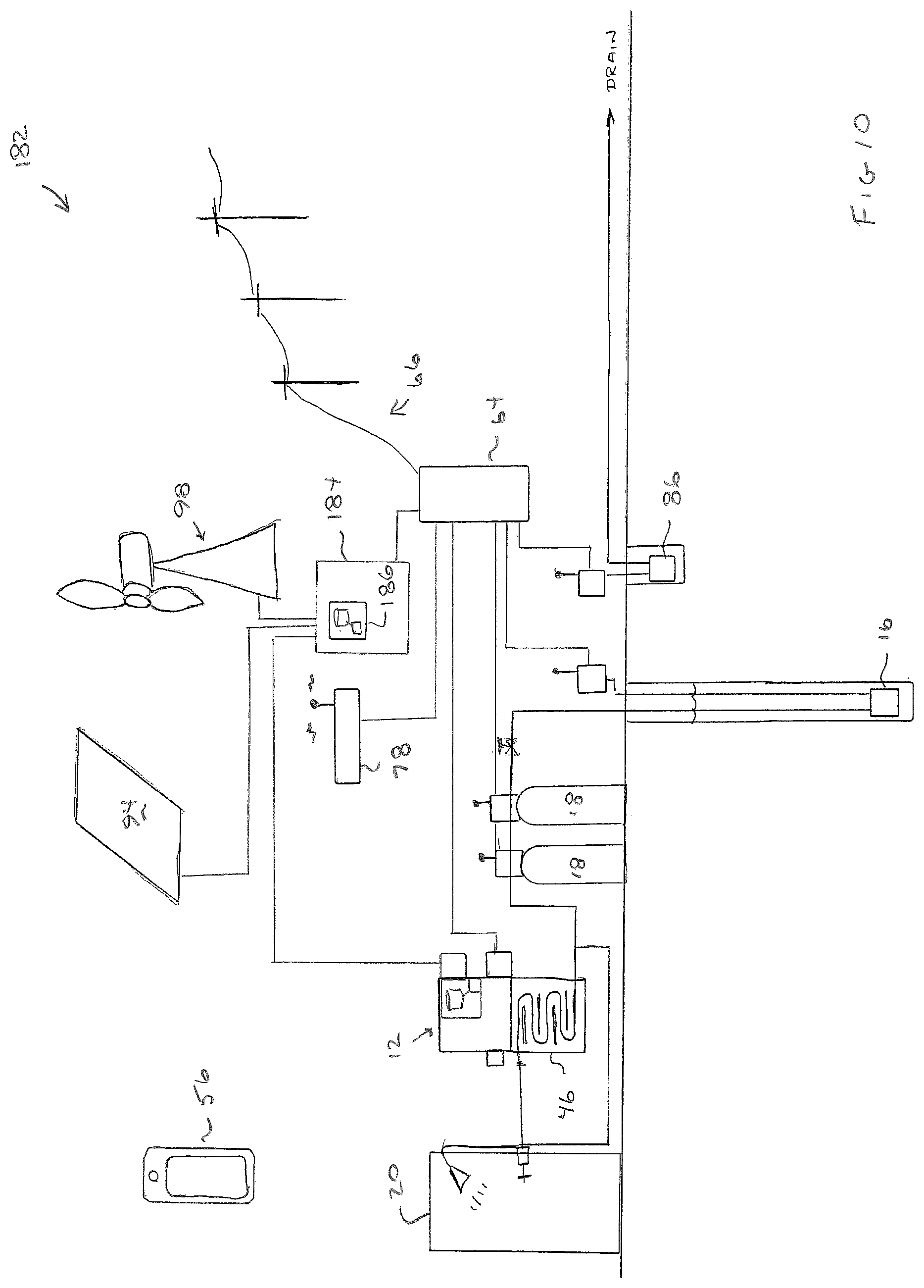 Patent US12422148 Figure 10 – Water heater system