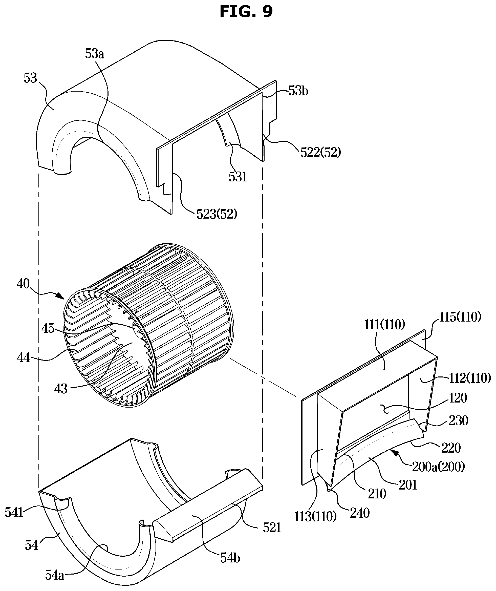 Patent US12422149 Figure 9 – Air conditioner