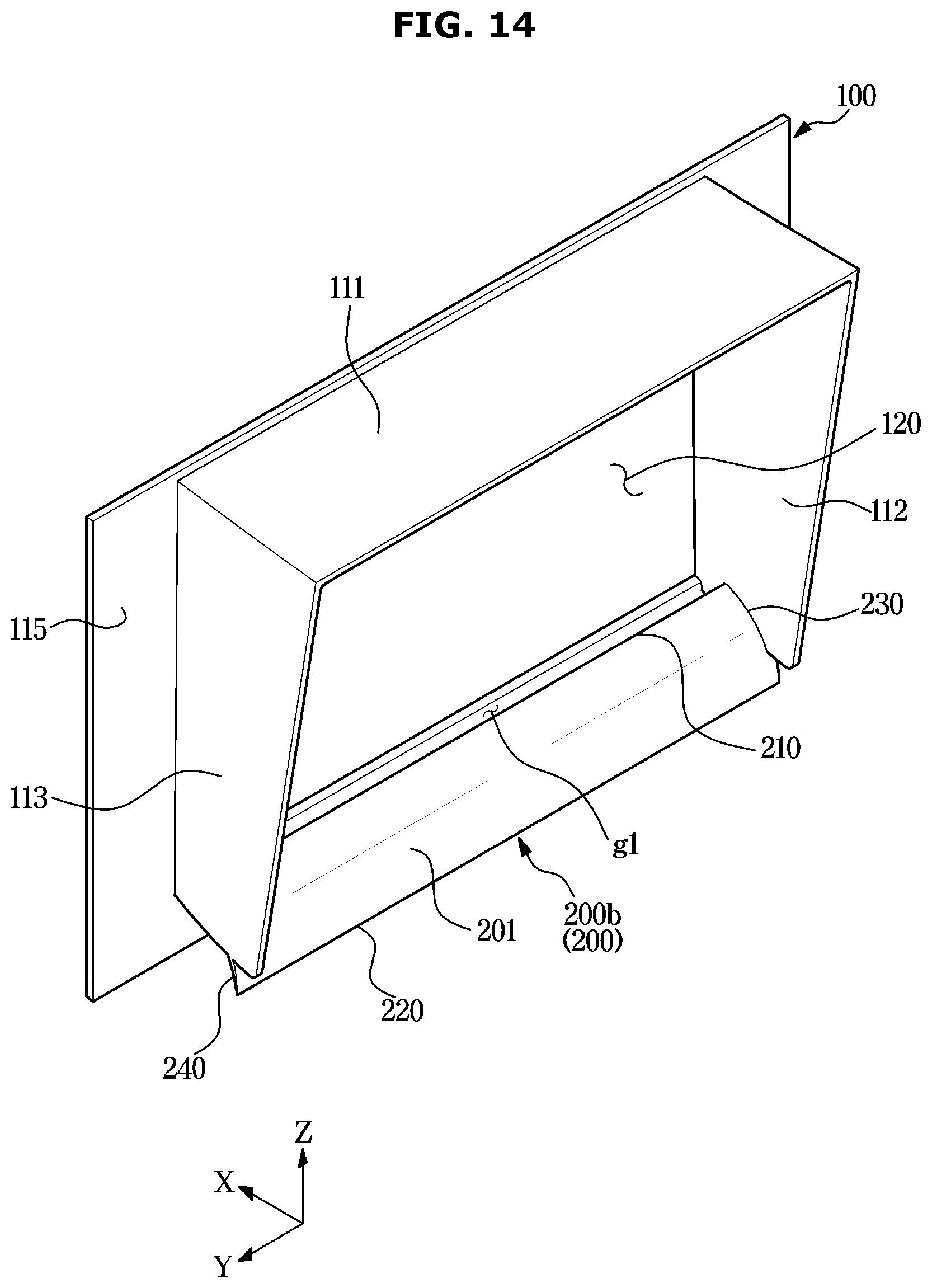 Patent US12422149 Figure 14 – Air conditioner