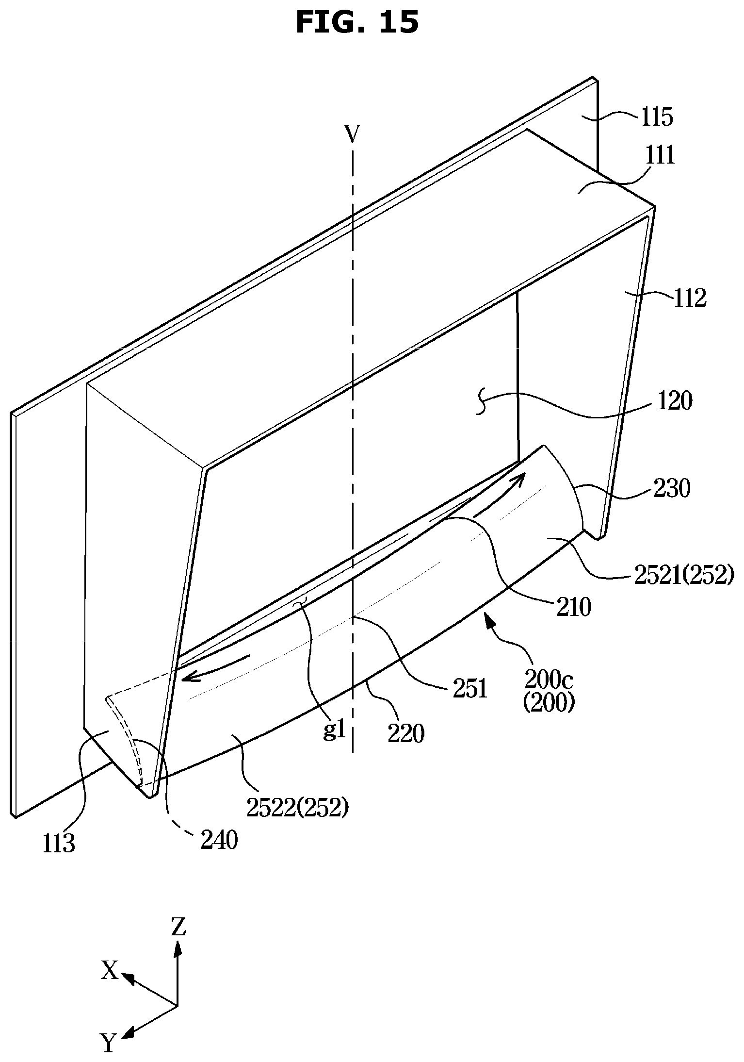 Patent US12422149 Figure 15 – Air conditioner