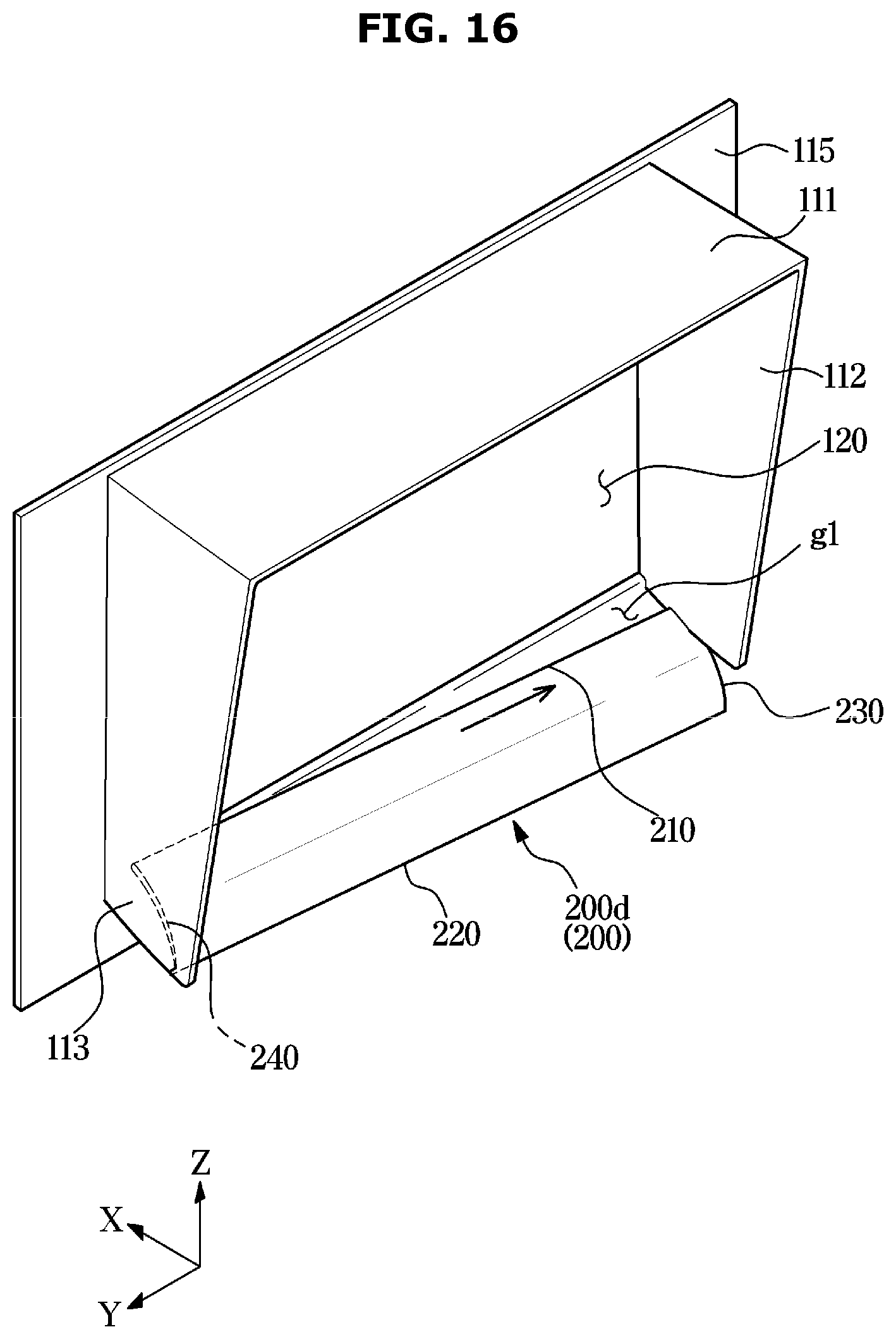 Patent US12422149 Figure 16 – Air conditioner