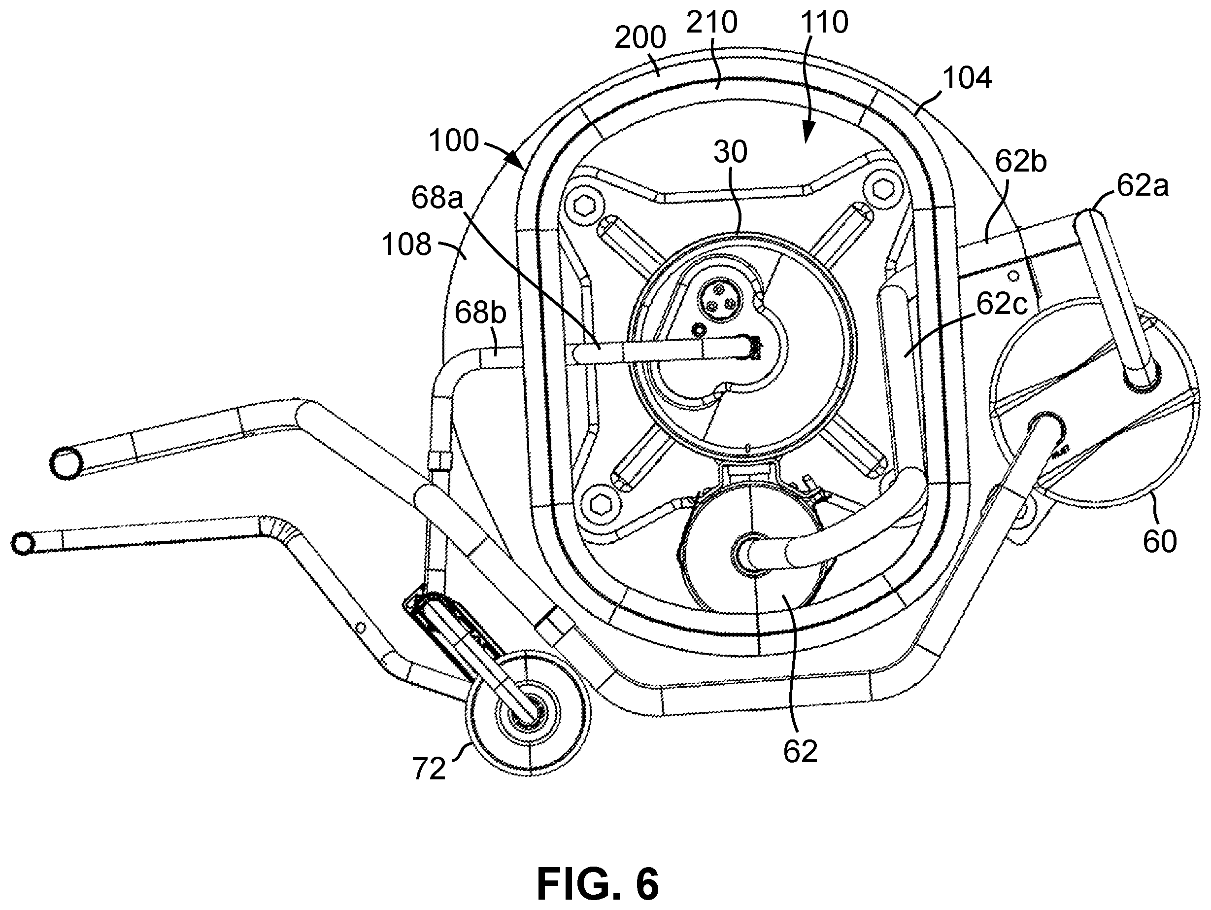 Patent US12422151 Figure 6 – Sound and vibration damping enclosures for refrigerant compressors of climate control systems