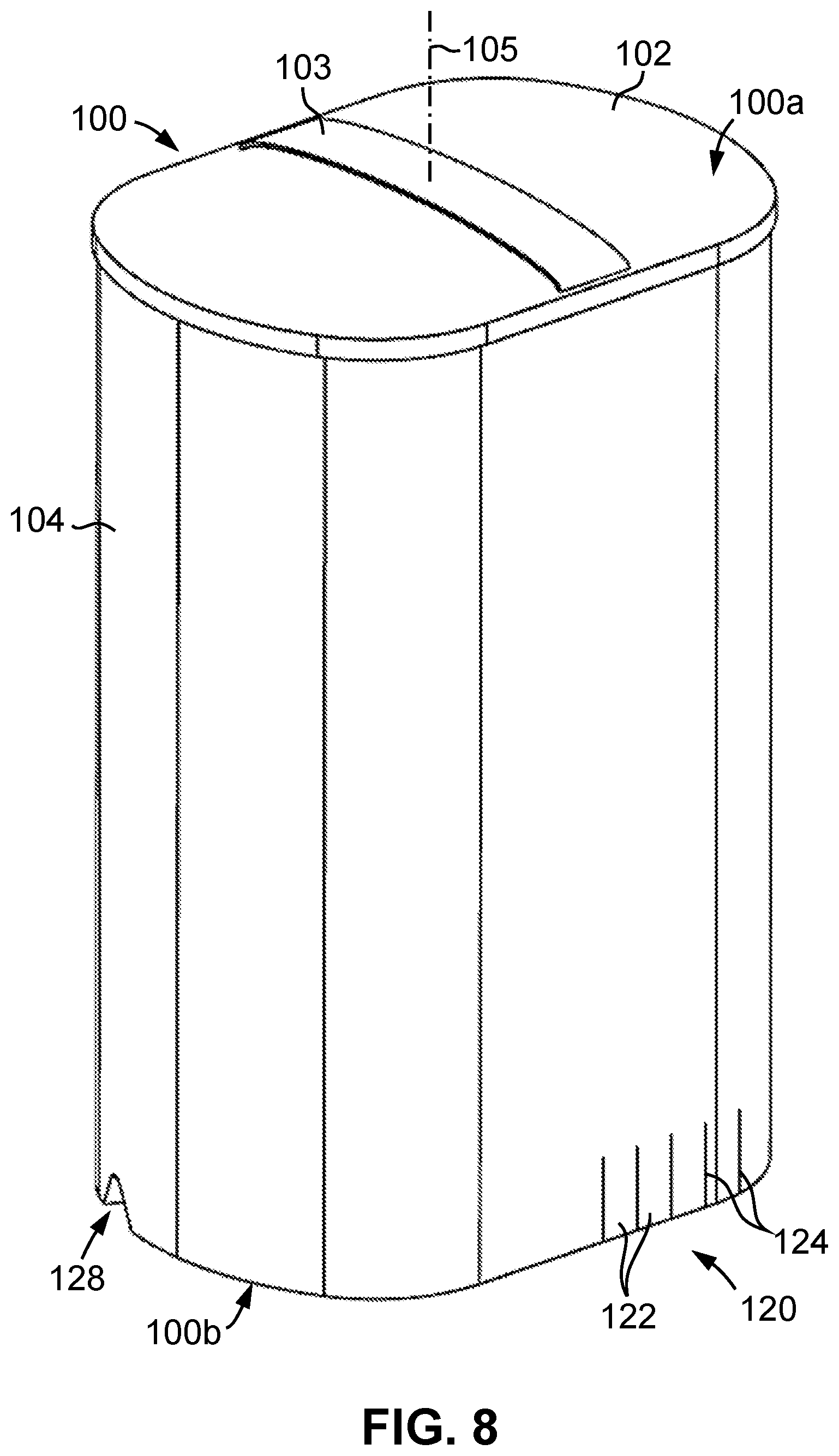 Patent US12422151 Figure 8 – Sound and vibration damping enclosures for refrigerant compressors of climate control systems