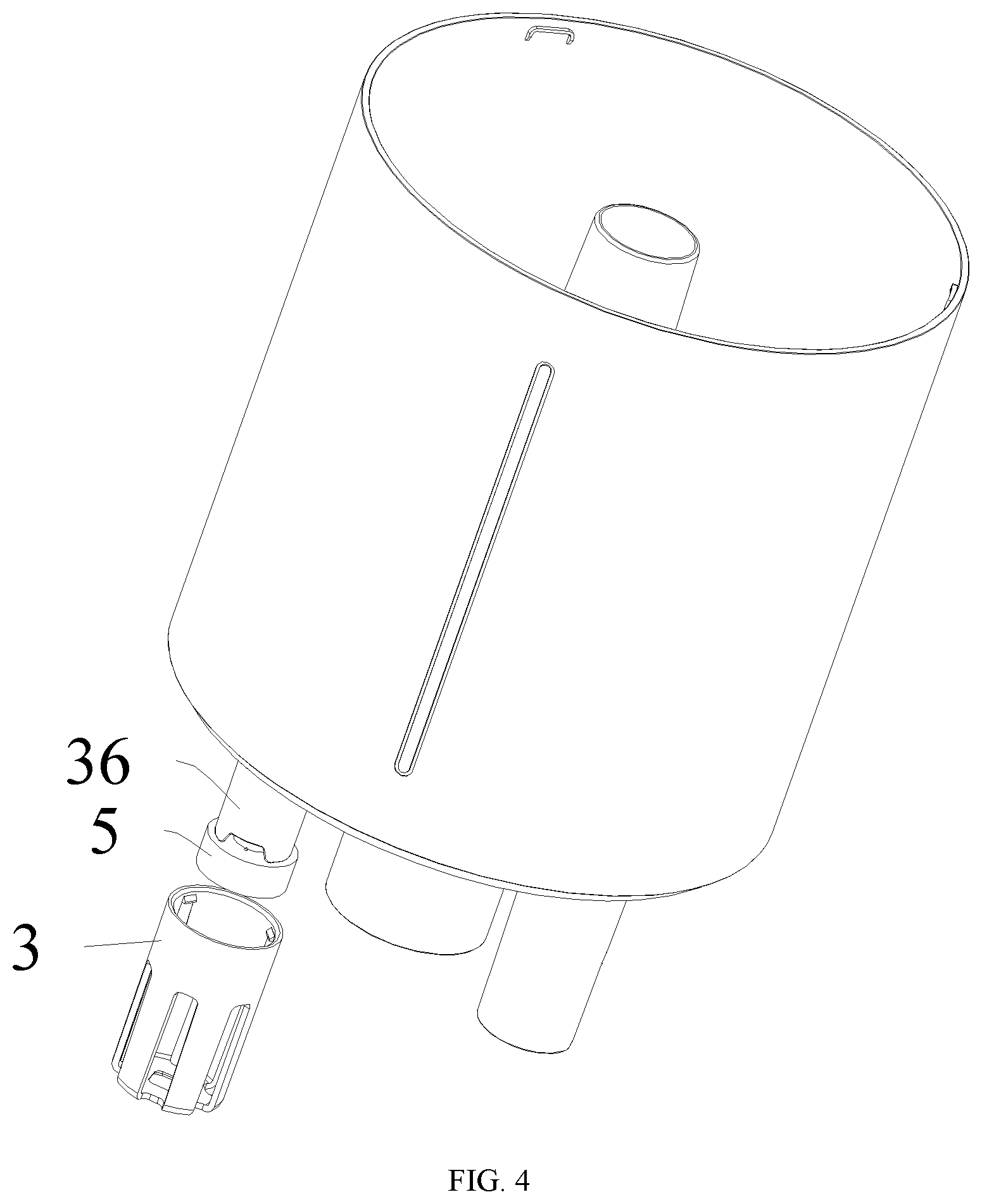 Patent US12422153 Figure 4 – Humidifier