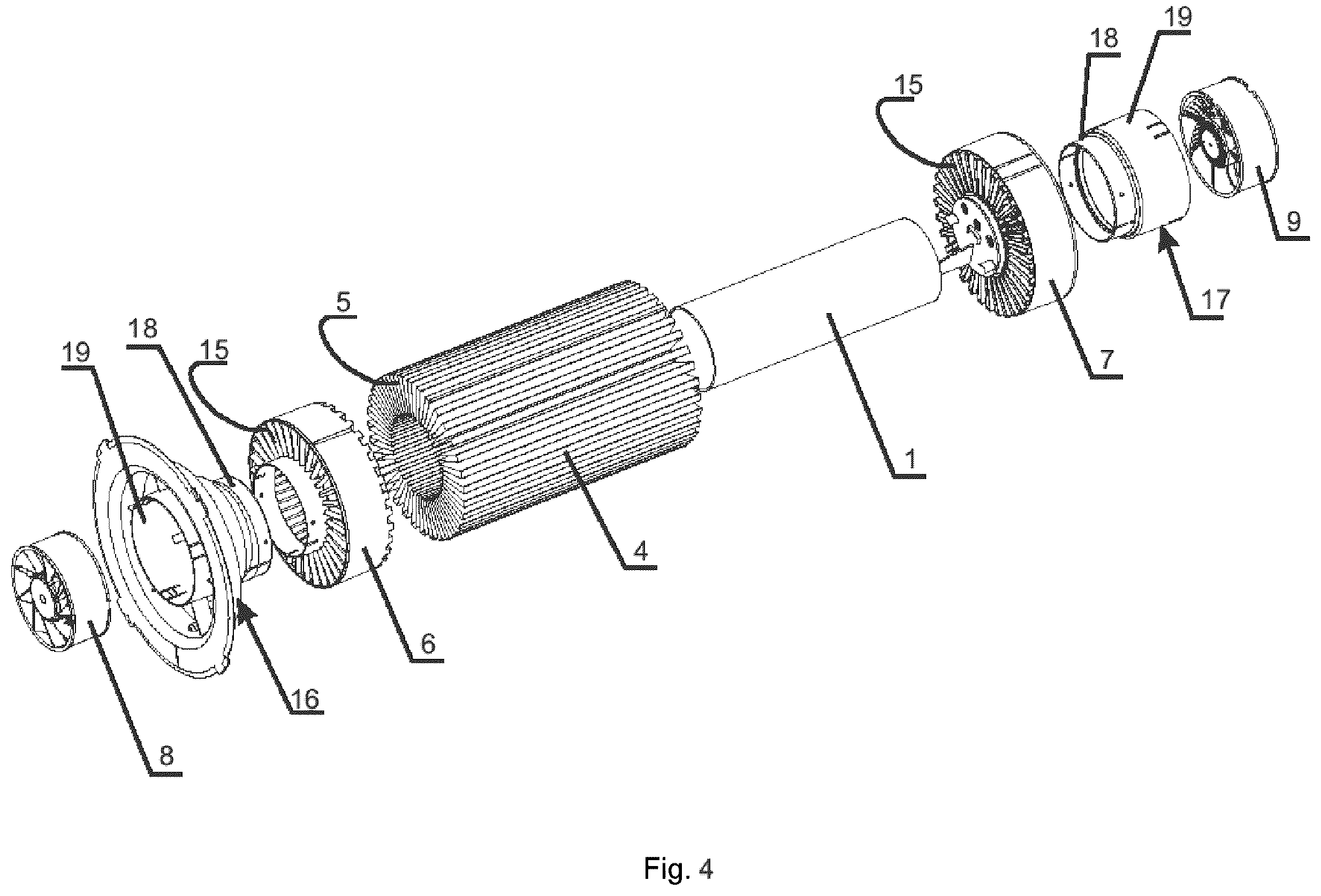 Patent US12422154 Figure 3 – Decentralized supply and exhaust unit with heat recovery