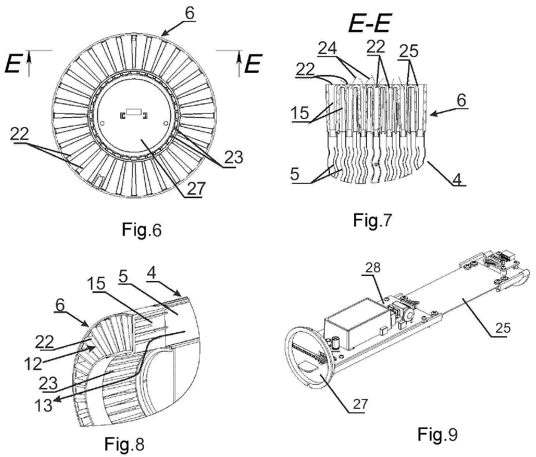 Patent US12422154 Figure 5 – Decentralized supply and exhaust unit with heat recovery