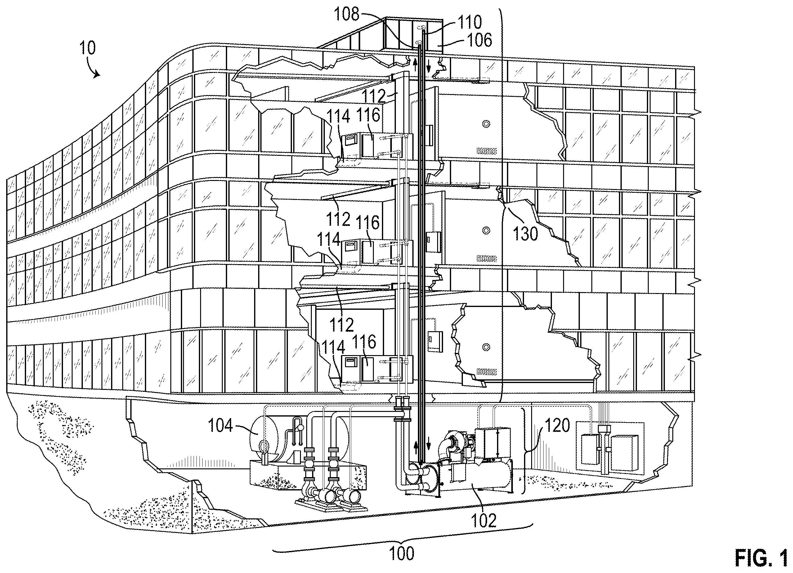 Patent US12422155 Figure 1 – Thermostat with epidemic control ventilation