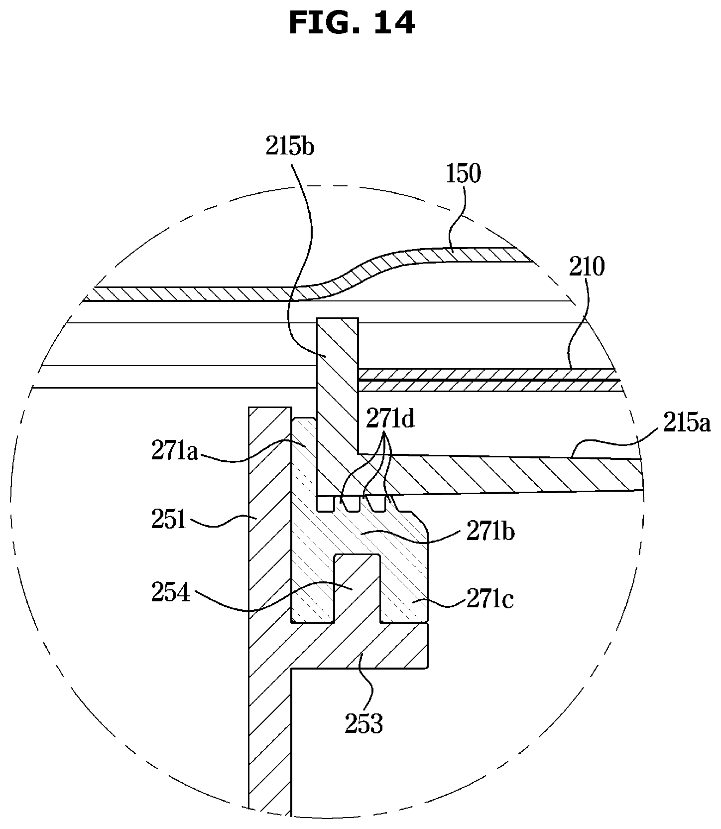 Patent US12422156 Figure 14 – Outdoor unit of air conditioner