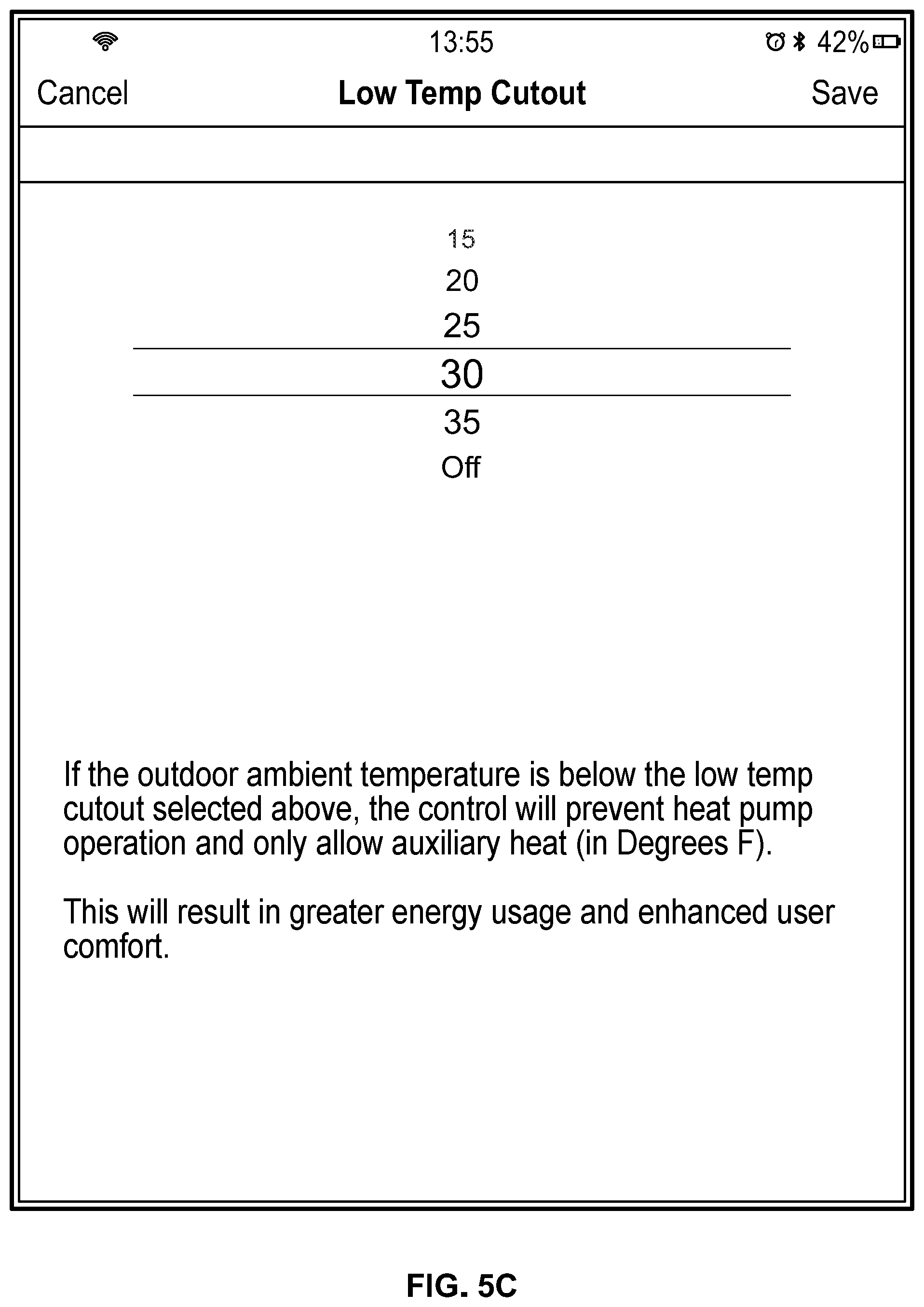 Patent US12422157 Figure 8 – Wirelessly configuring climate control system controls