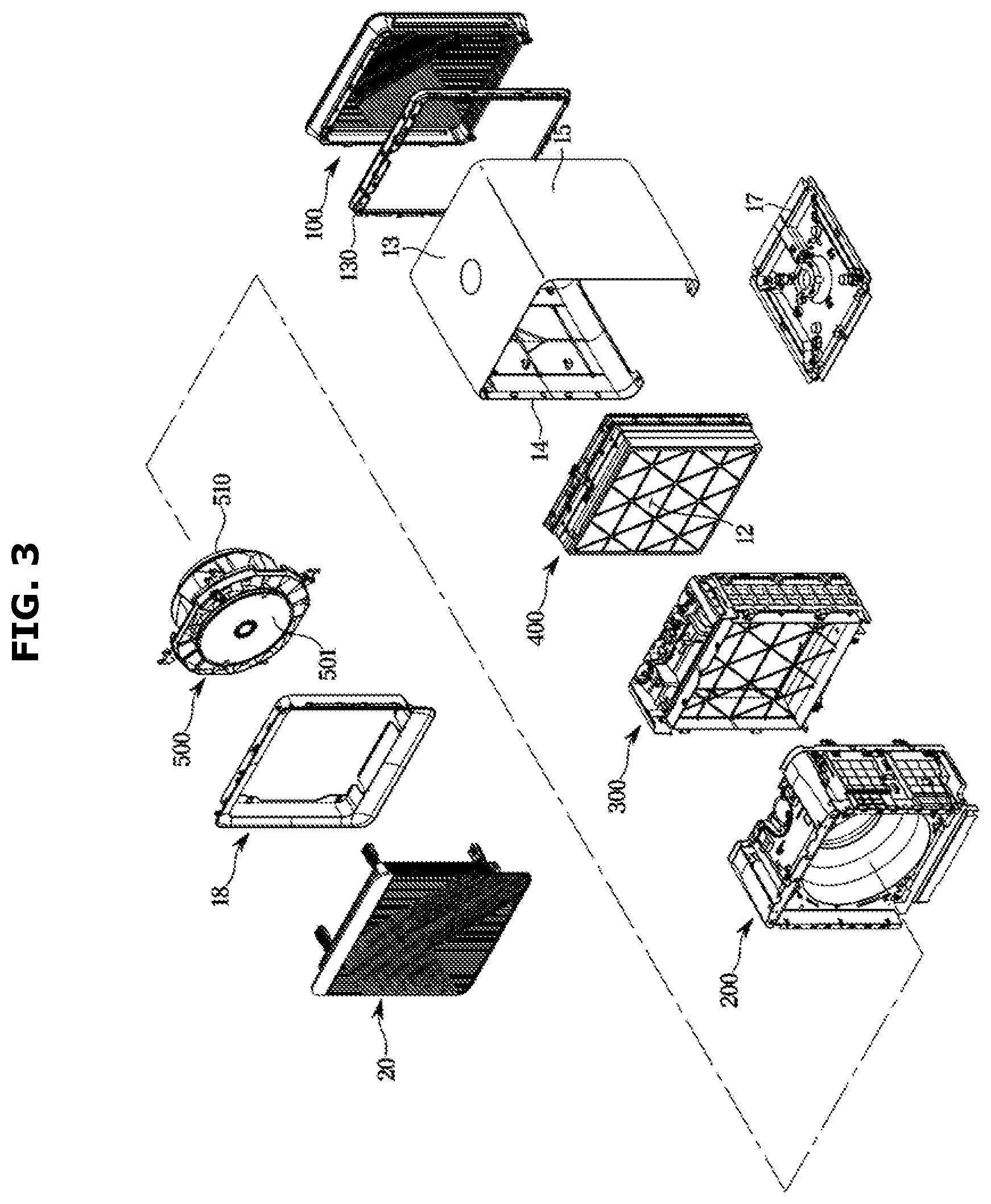 Patent US12422164 Figure 3 – Air conditioner
