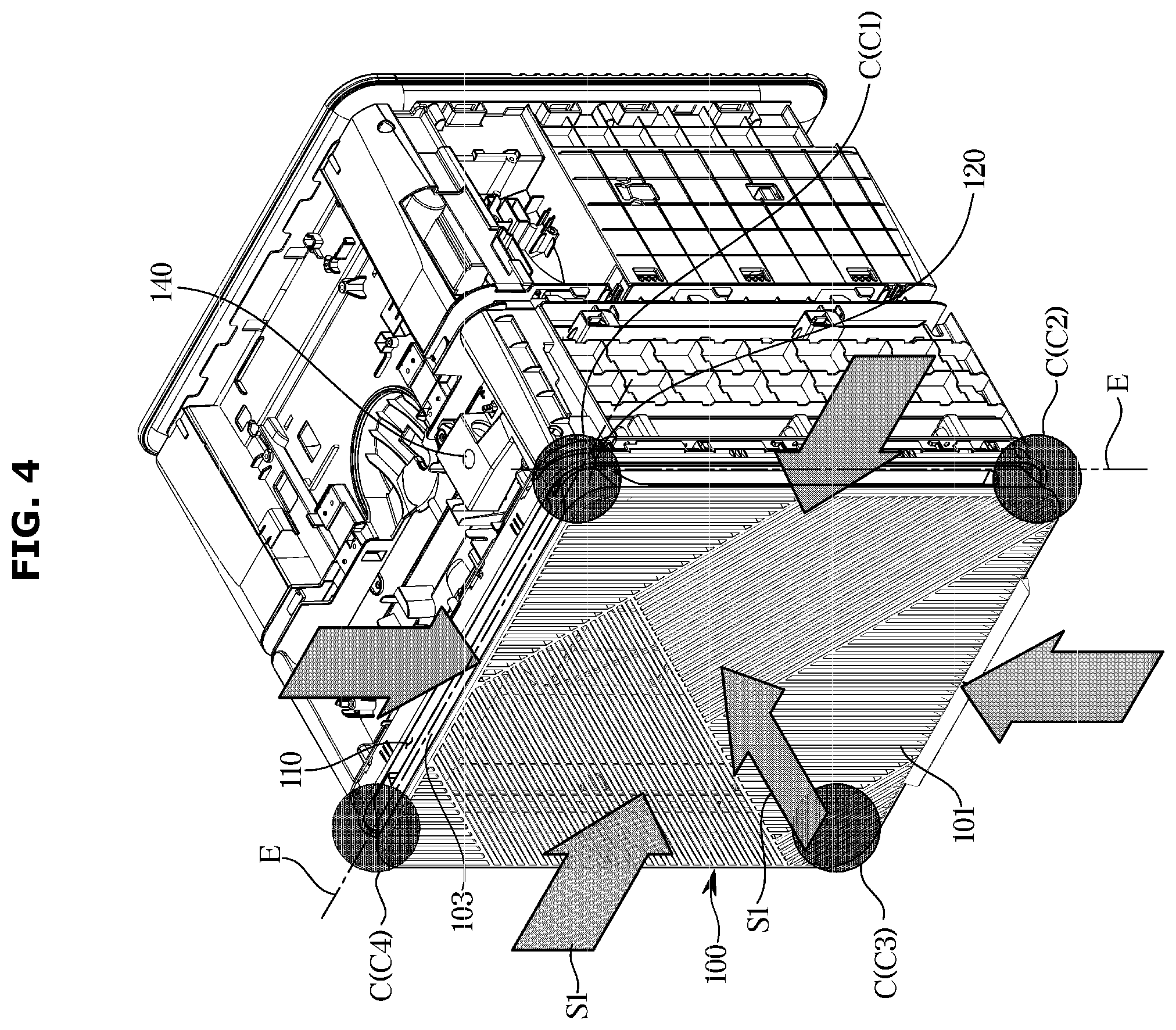 Patent US12422164 Figure 4 – Air conditioner