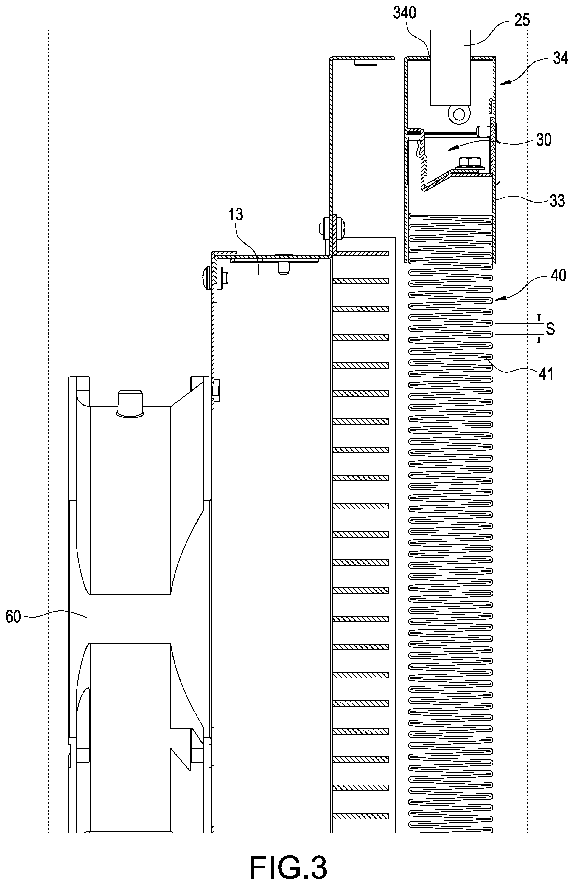 Patent US12422165 Figure 3 – Condensate evaporation device for air conditioning apparatus