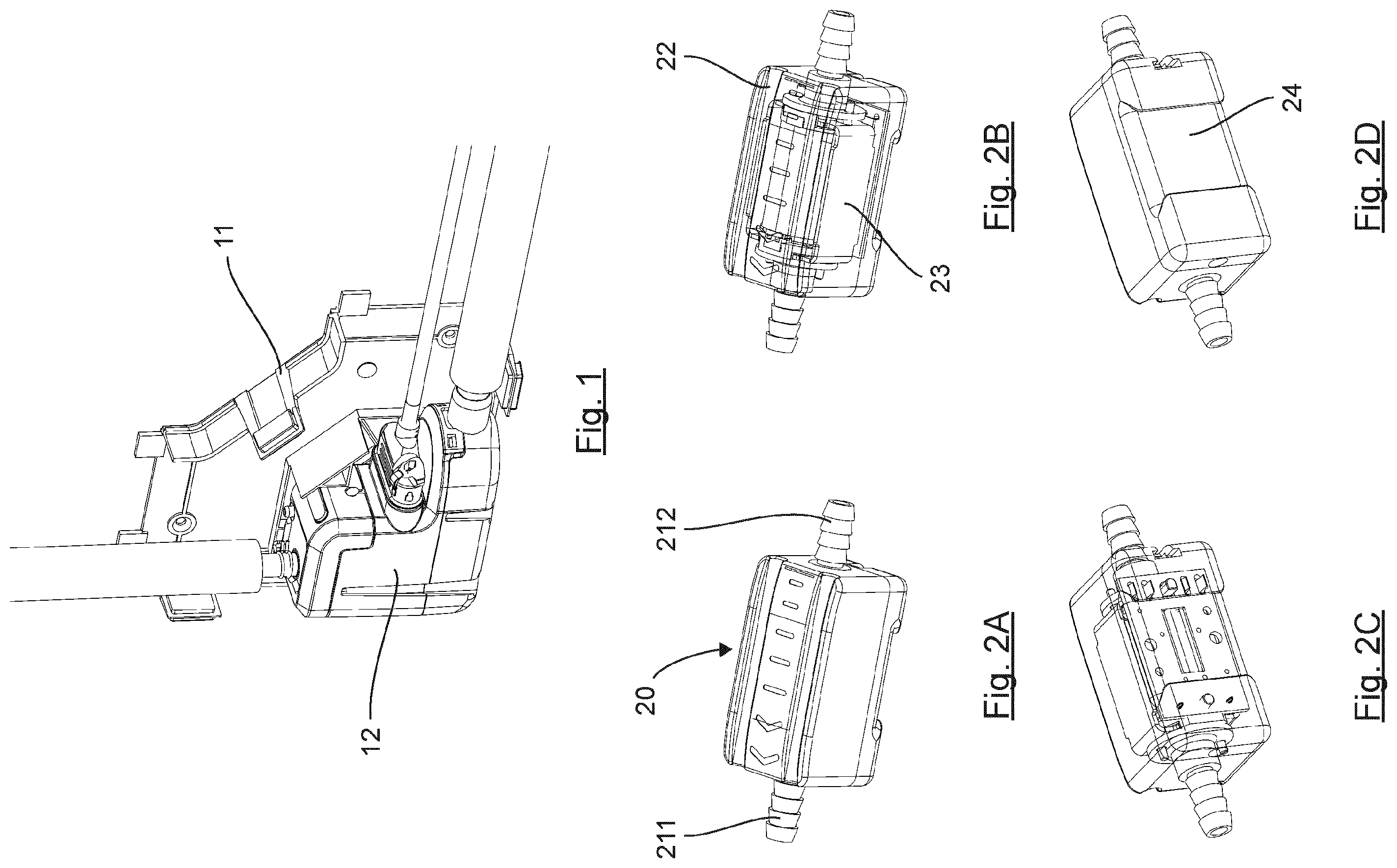 Patent US12422166 Figure 1 – Modular condensate removal system, modules and corresponding installation and maintenance methods