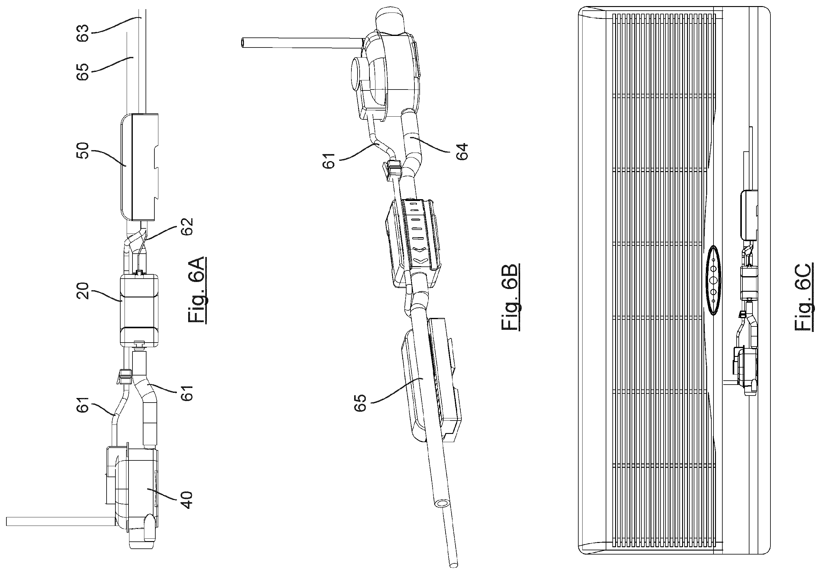 Patent US12422166 Figure 4 – Modular condensate removal system, modules and corresponding installation and maintenance methods
