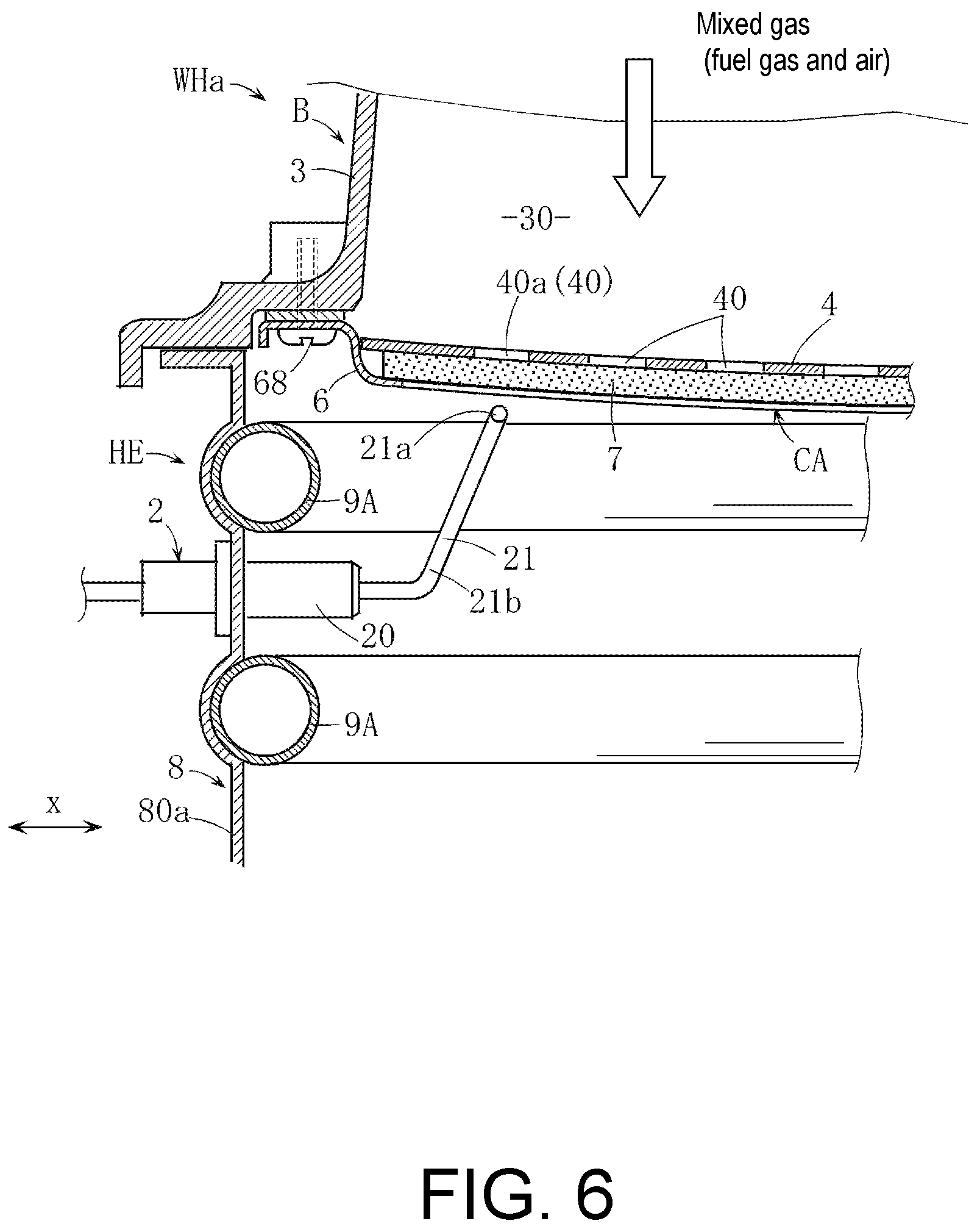 Patent US12422167 Figure 5 – Hot water apparatus