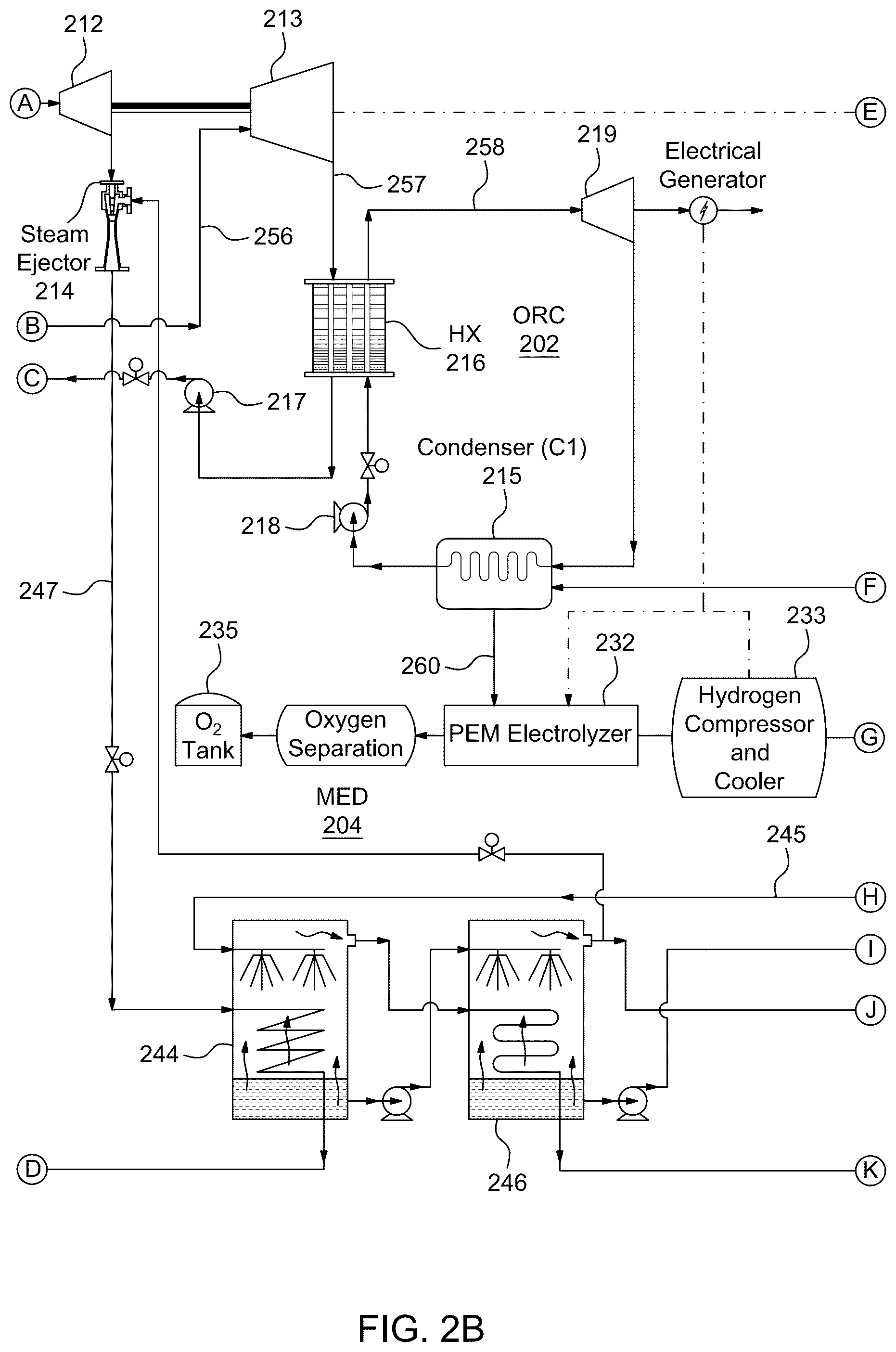 Patent US12422172 Figure 5 – Solar energy system with rankine cycle