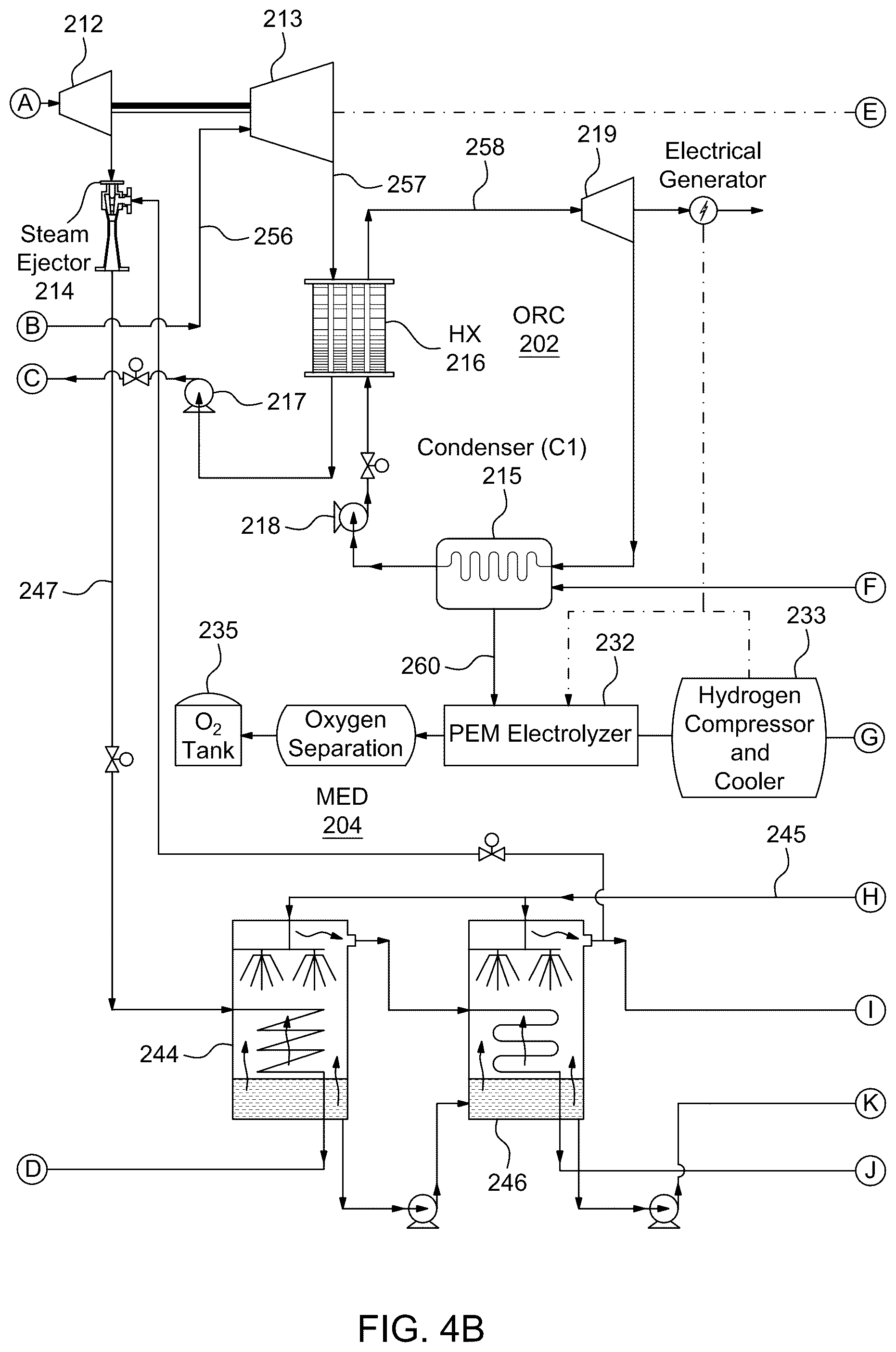 Patent US12422172 Figure 11 – Solar energy system with rankine cycle