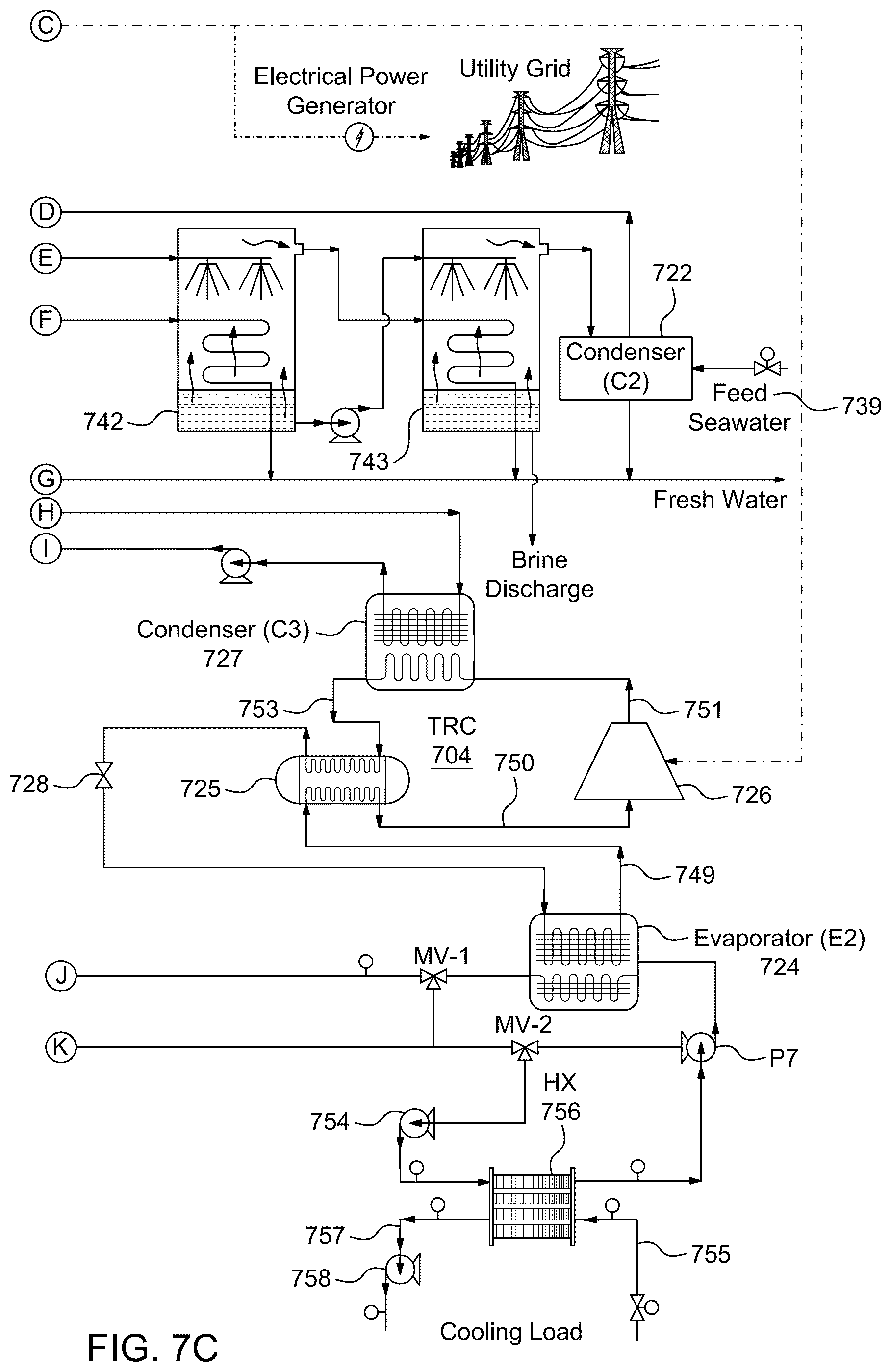 Patent US12422172 Figure 19 – Solar energy system with rankine cycle